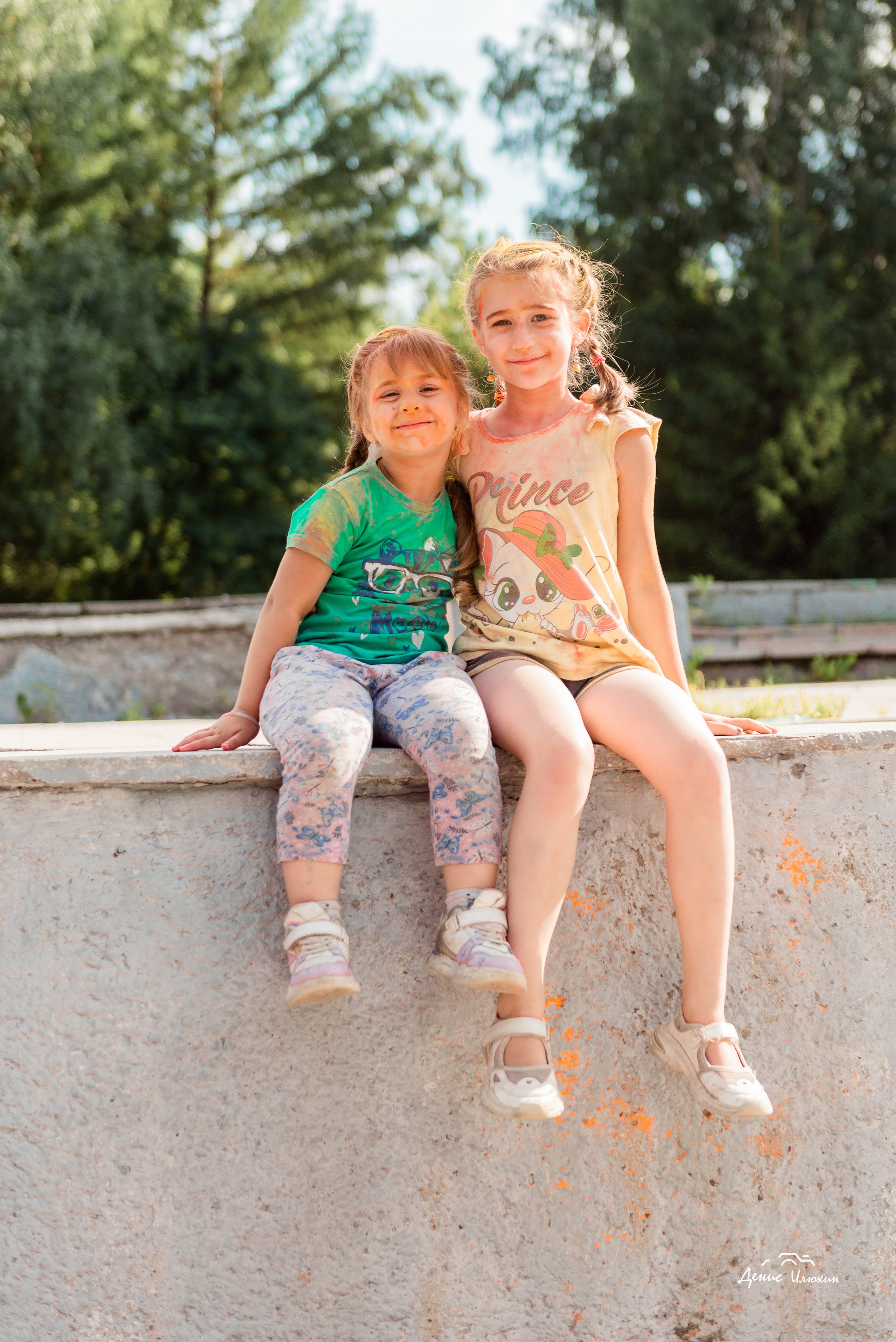 Краски Холи в Комсомольском Парке 2023. Детский фотограф, семейный фотограф и репортажи в Кемерово