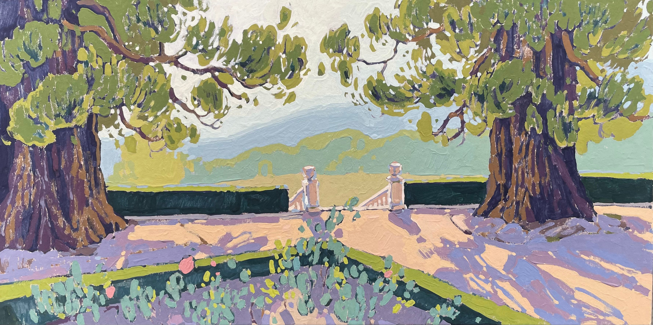 Крым. Художница Лиза Владимирова