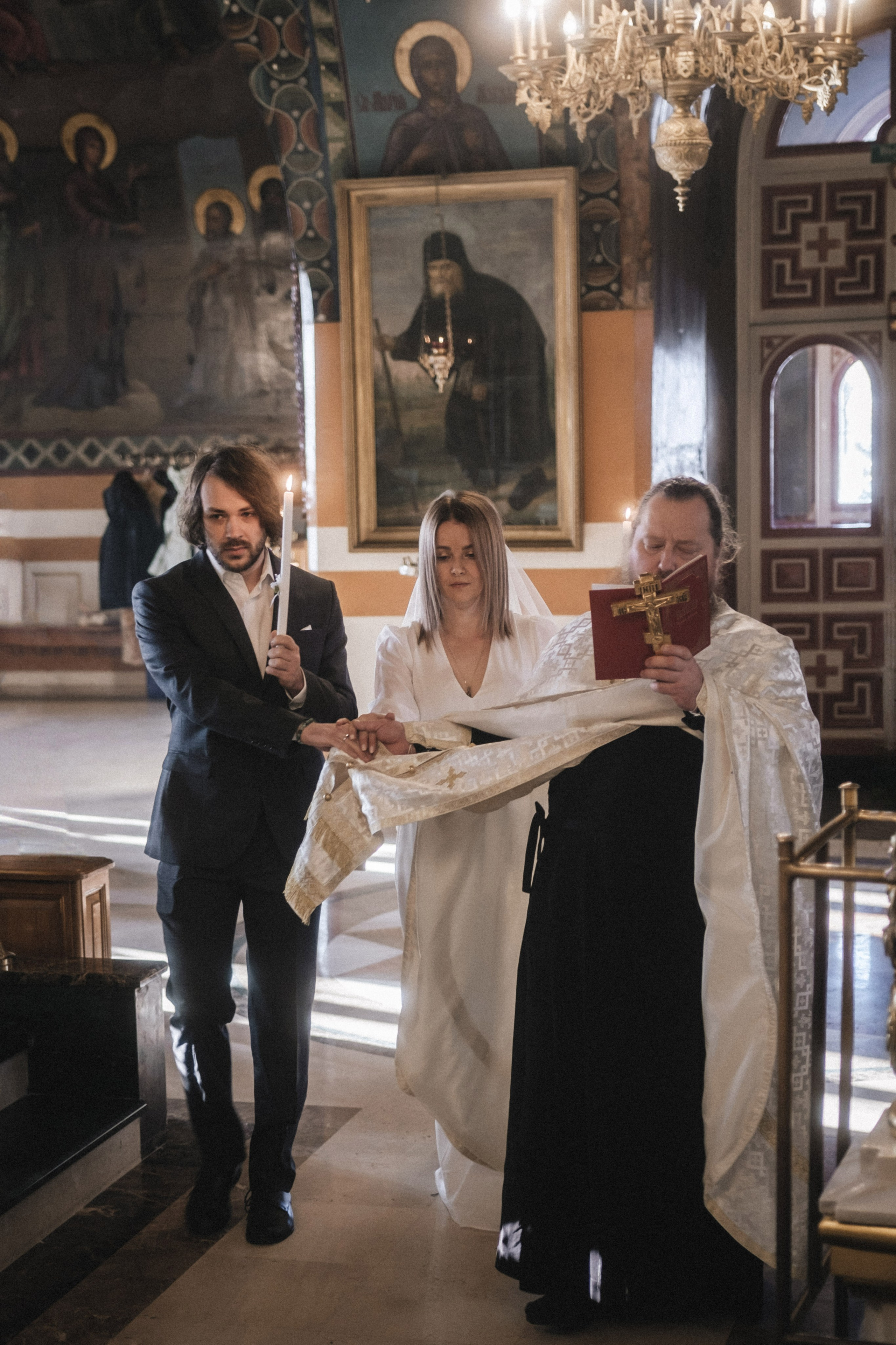 Венчание Дмитрия и Полины. Фотограф в Москве Максим Скоробогатов