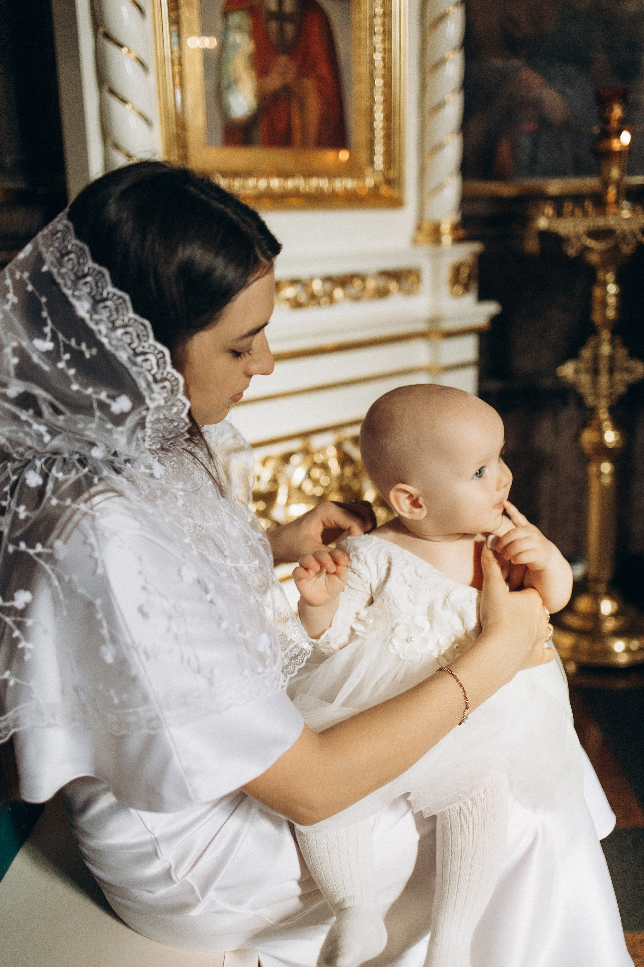 Крещение Арины. Самый теплый фотограф в Краснодаре Рябоконь Ксения