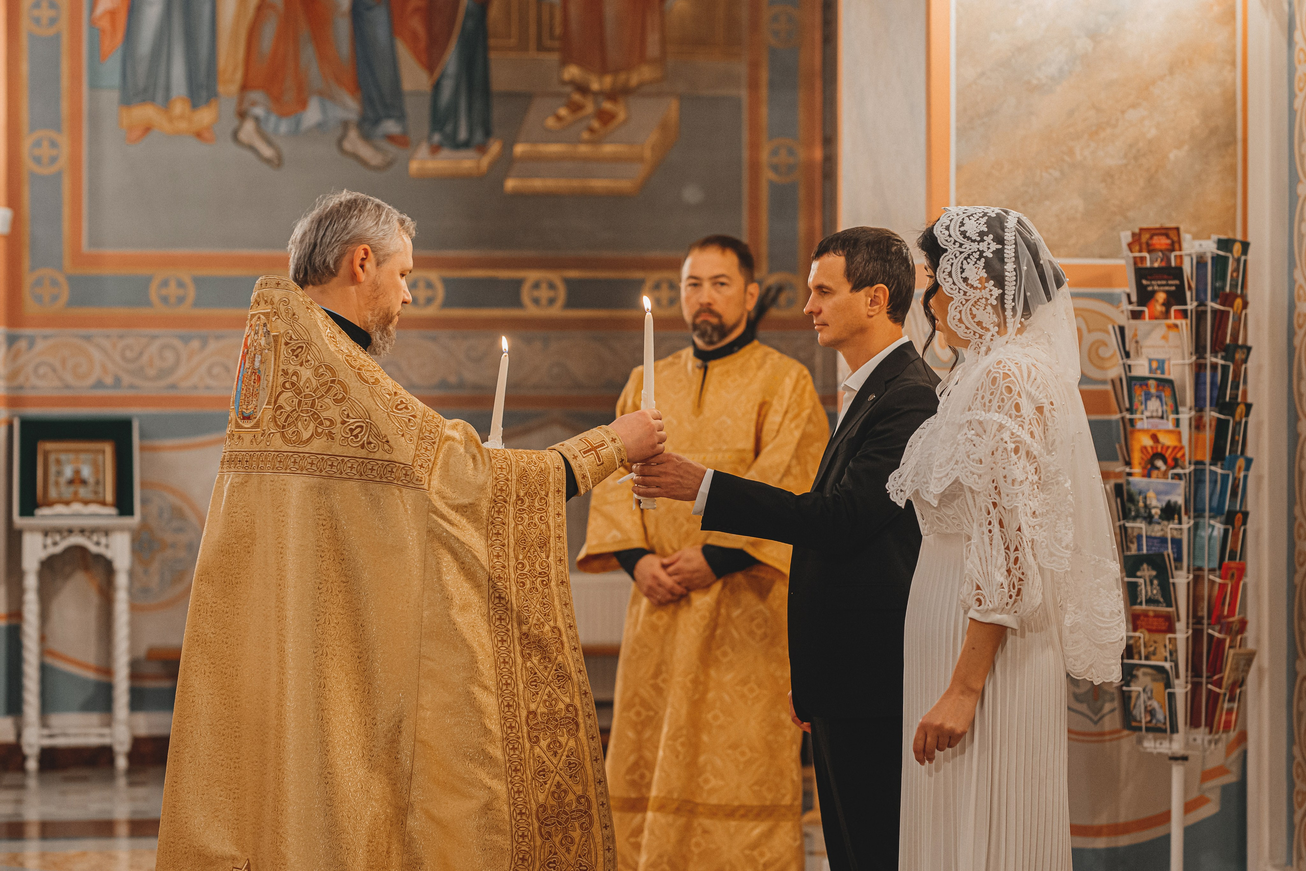 Таинство Венчания Сергея и Инны. Фотограф Таинств Крещения и Венчания в г. Курске