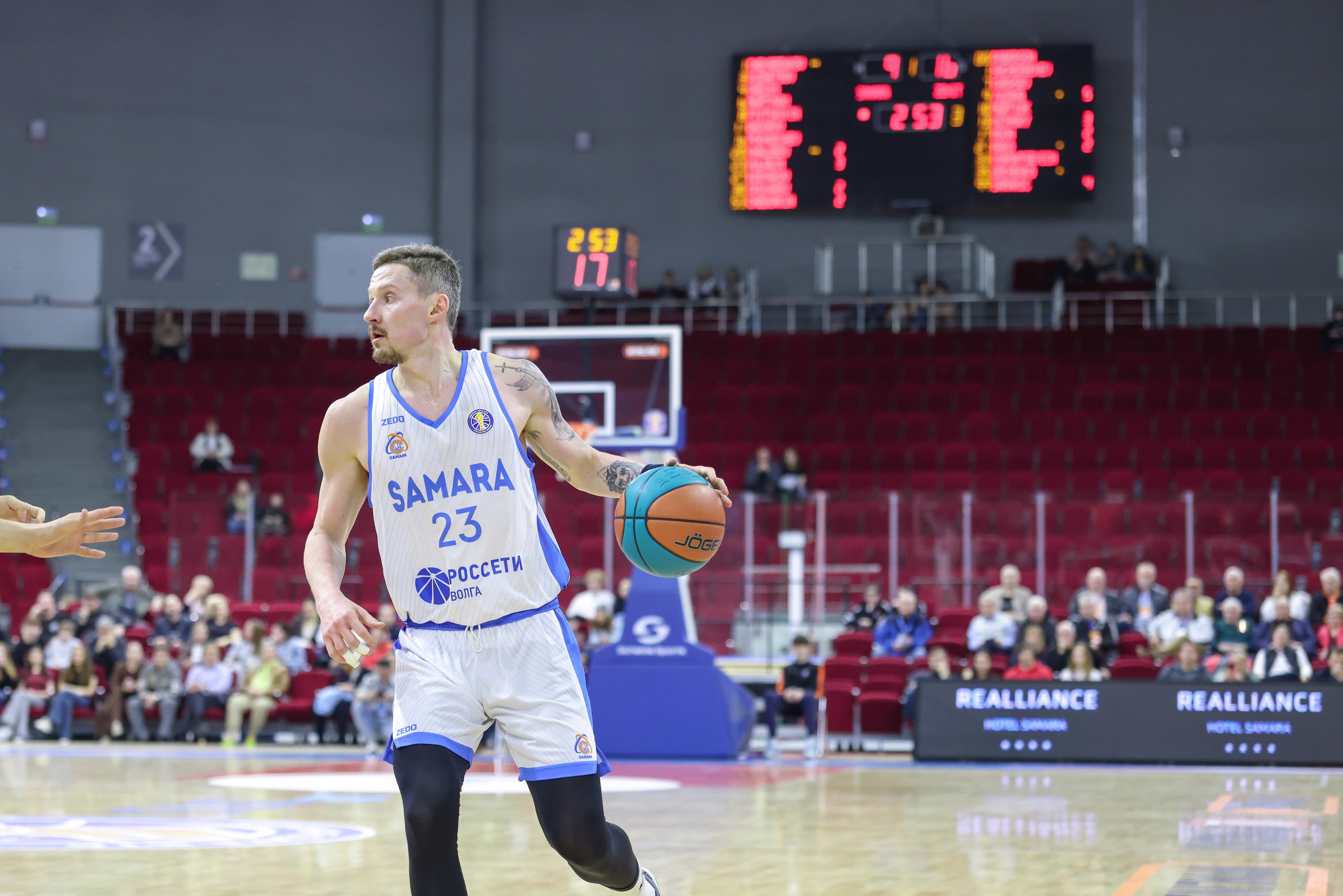 Баскетбол. Самара — Зенит. Единая лига ВТБ. Спортивный фотограф в Самаре