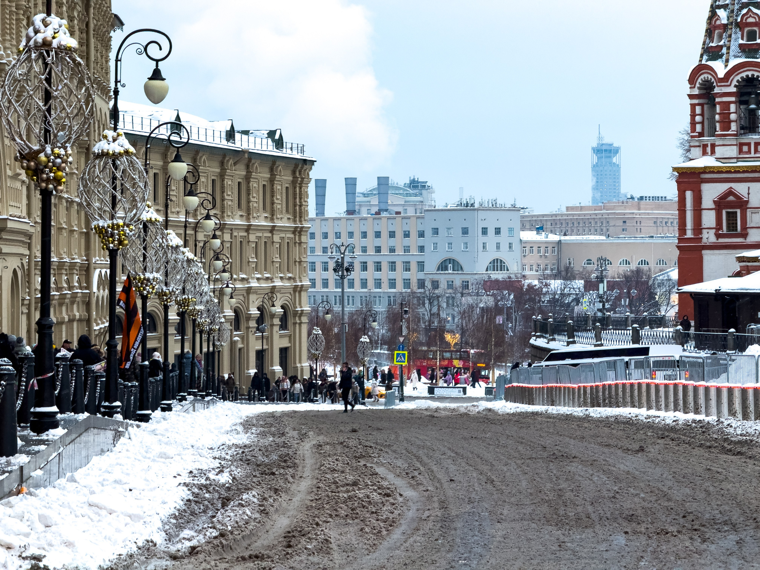 Московский центр перед Новым Годом 2024