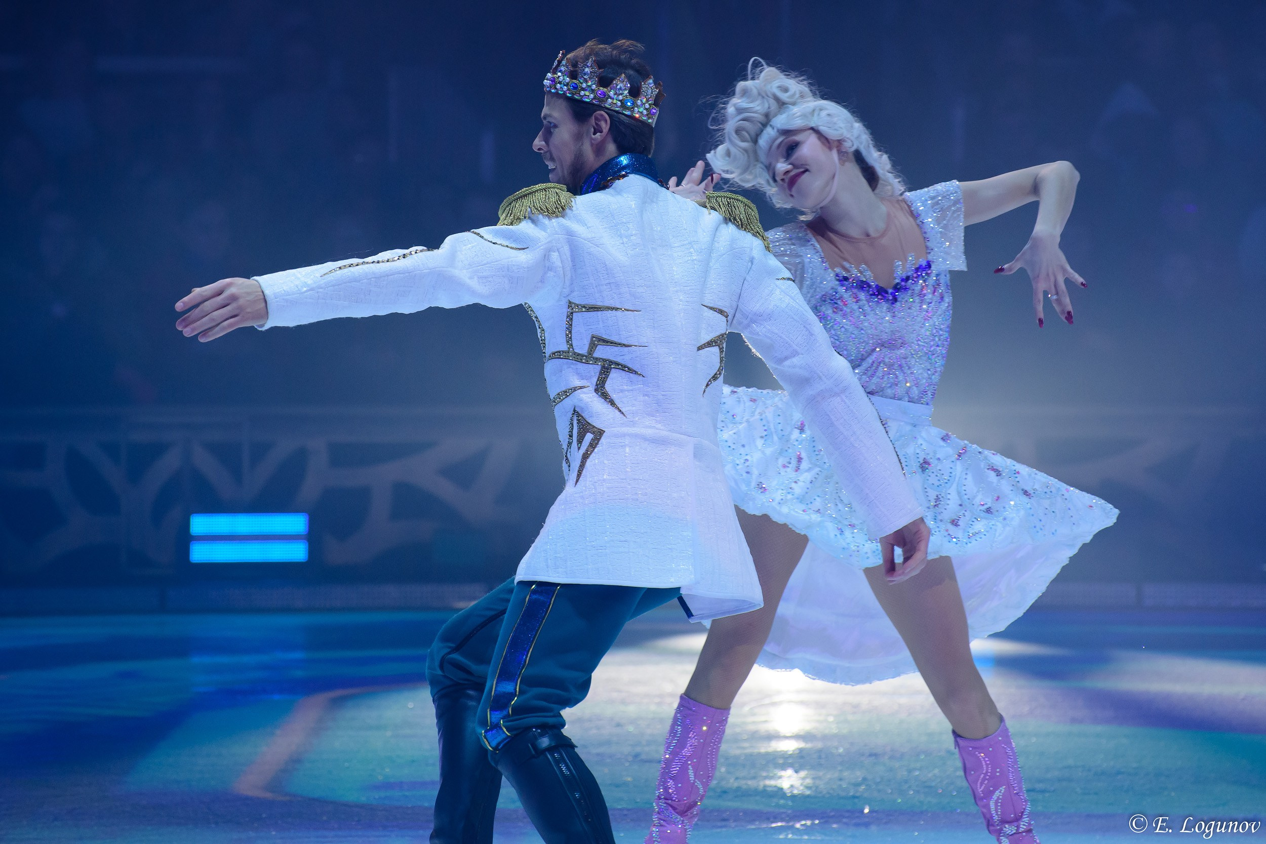 Россия. Москва. 20&nbsp;декабря 2025. Ледовое шоу Татьяны Навки «Золушка»