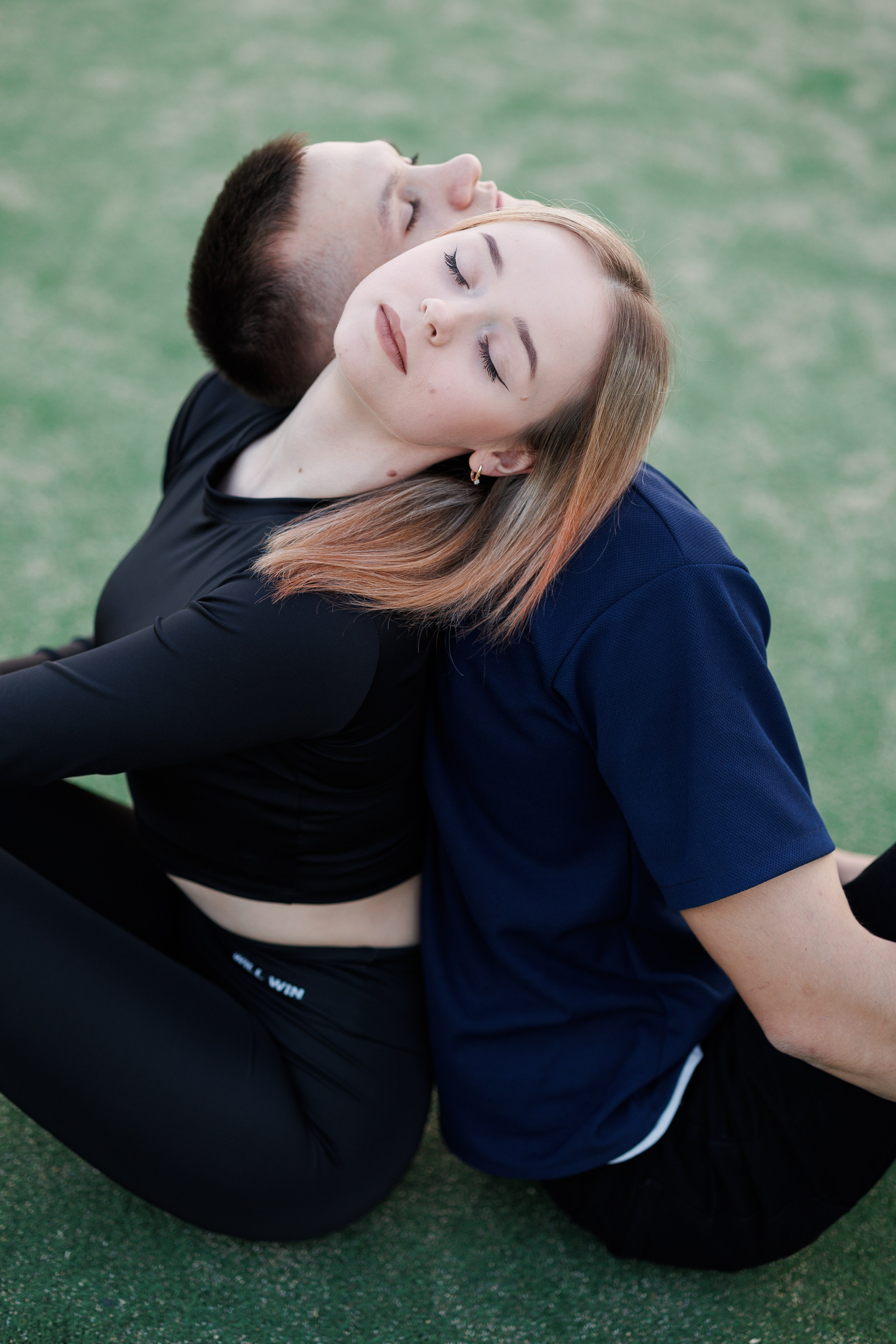На спорт площадке (Настя+Игорь). Photograph Svetlana Volkova