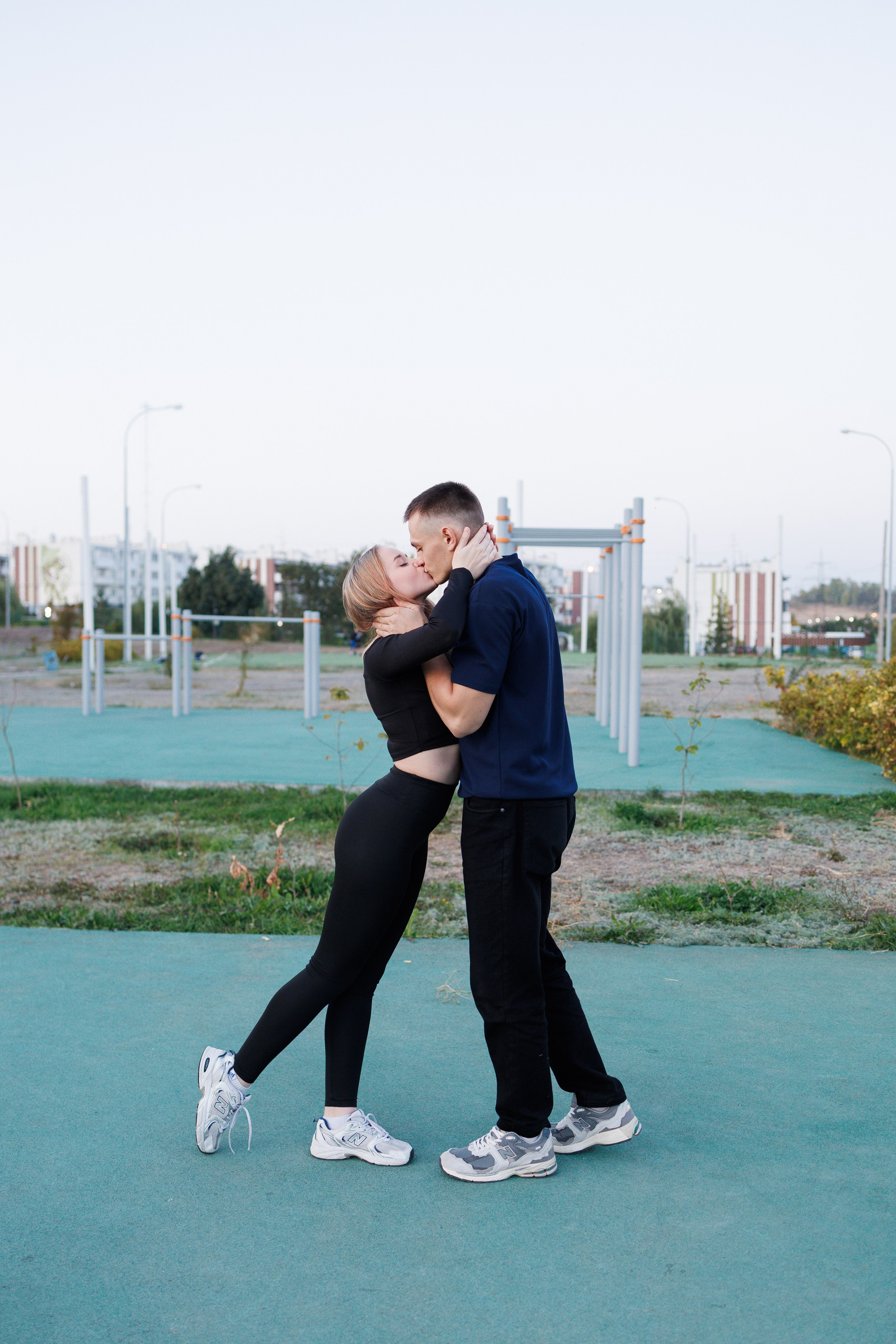 На спорт площадке (Настя+Игорь). Photograph Svetlana Volkova