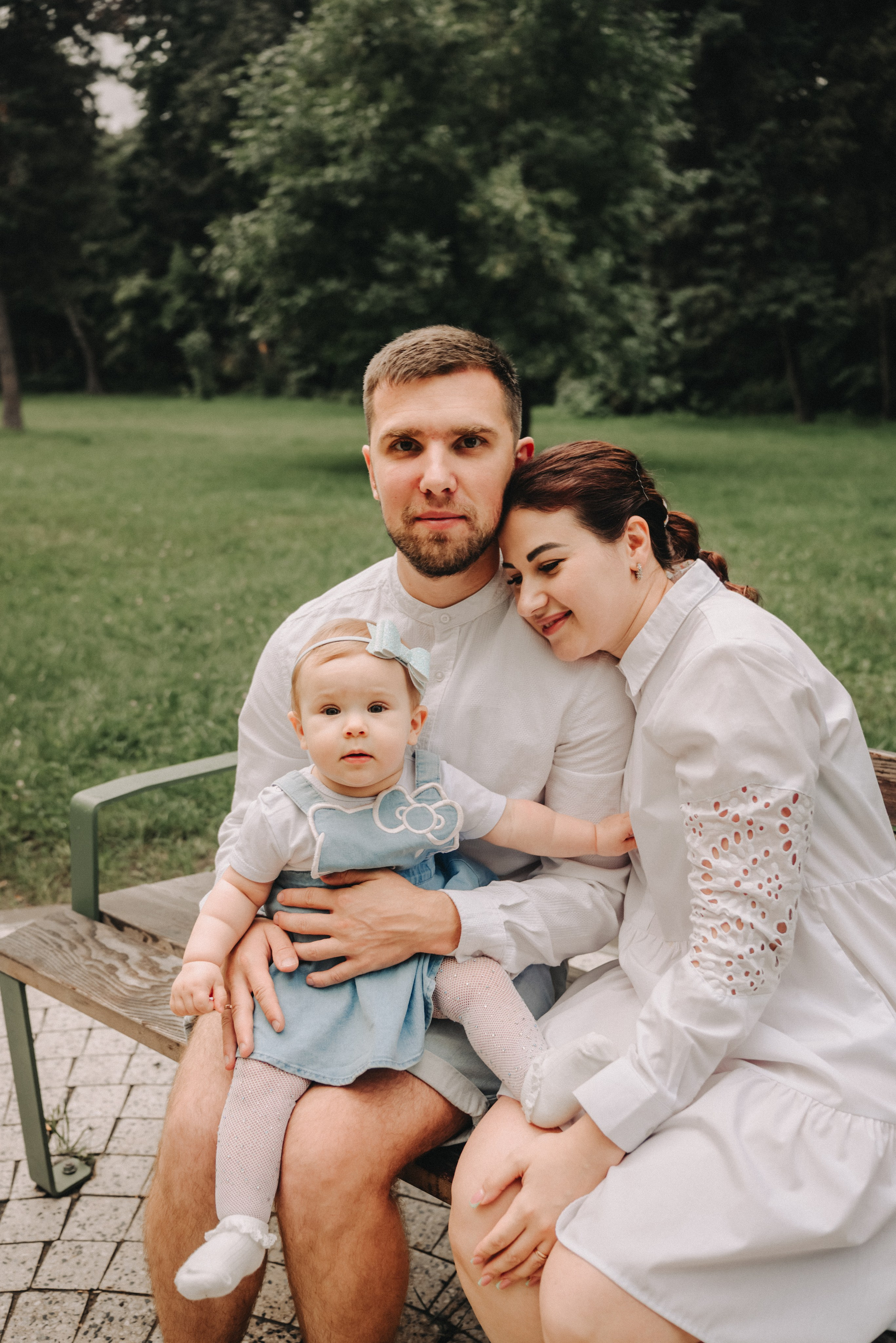 Семья в парке. Фотограф Анастасия Монах