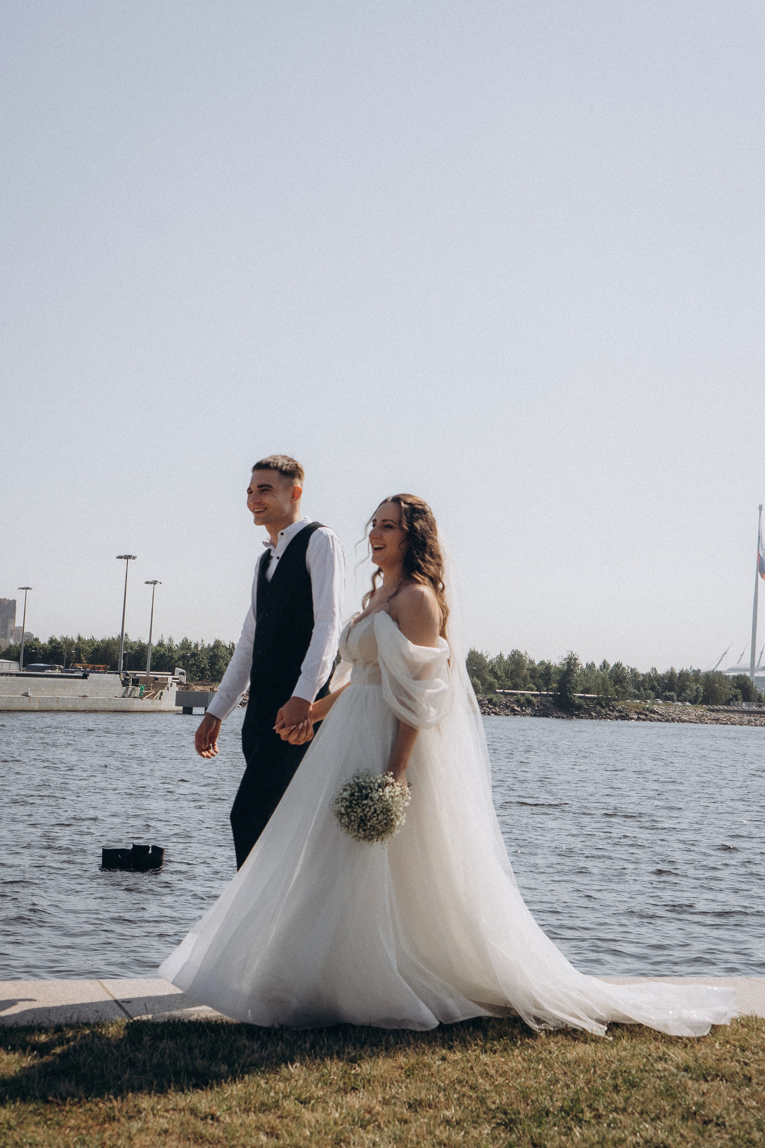 СВАДЕБНАЯ СЬЕМК В ПАРКЕ 300-ЛЕТИЯ. Профессиональный фотограф, Санкт-Петербург — Виктория Богомолова