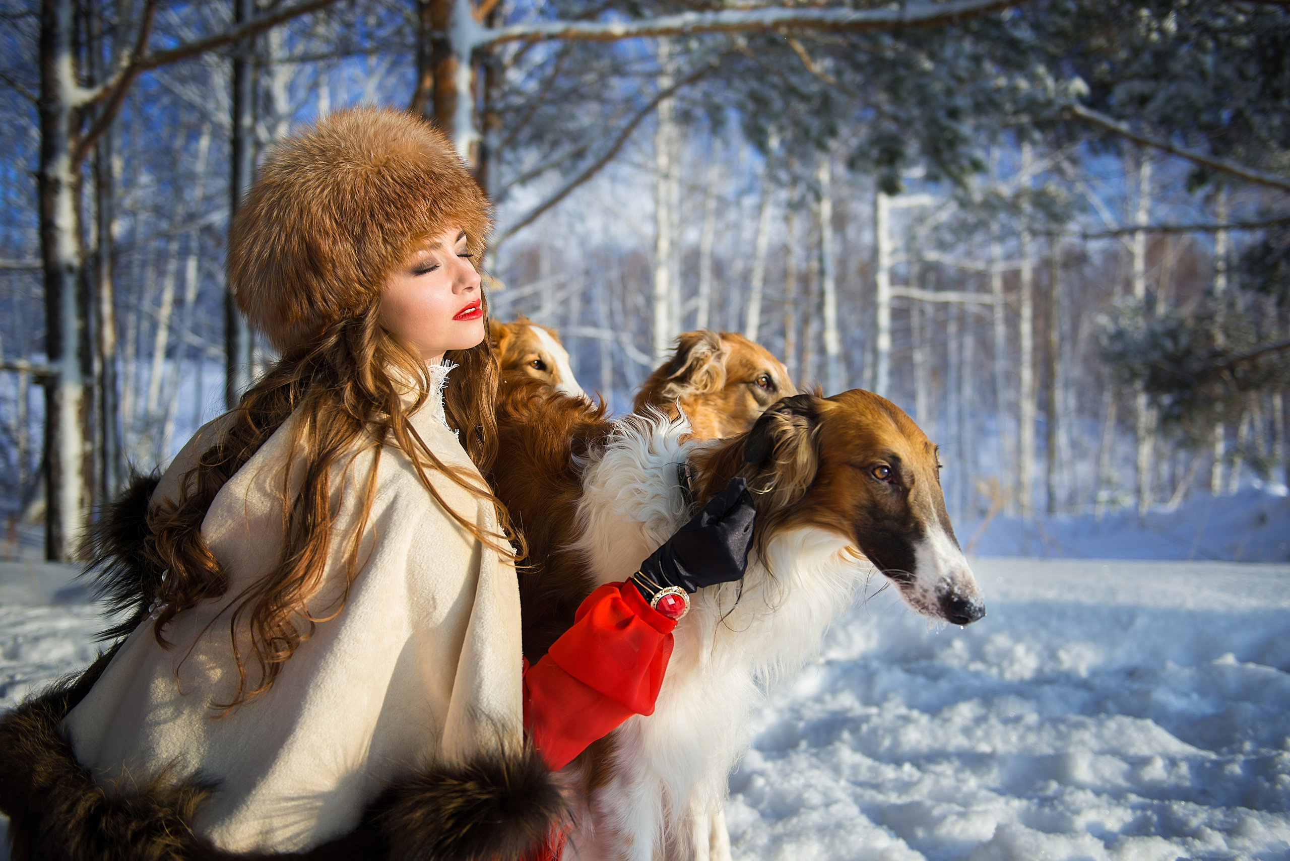 Ира. Сибирская красавица. Фотограф Екатерина Олешко