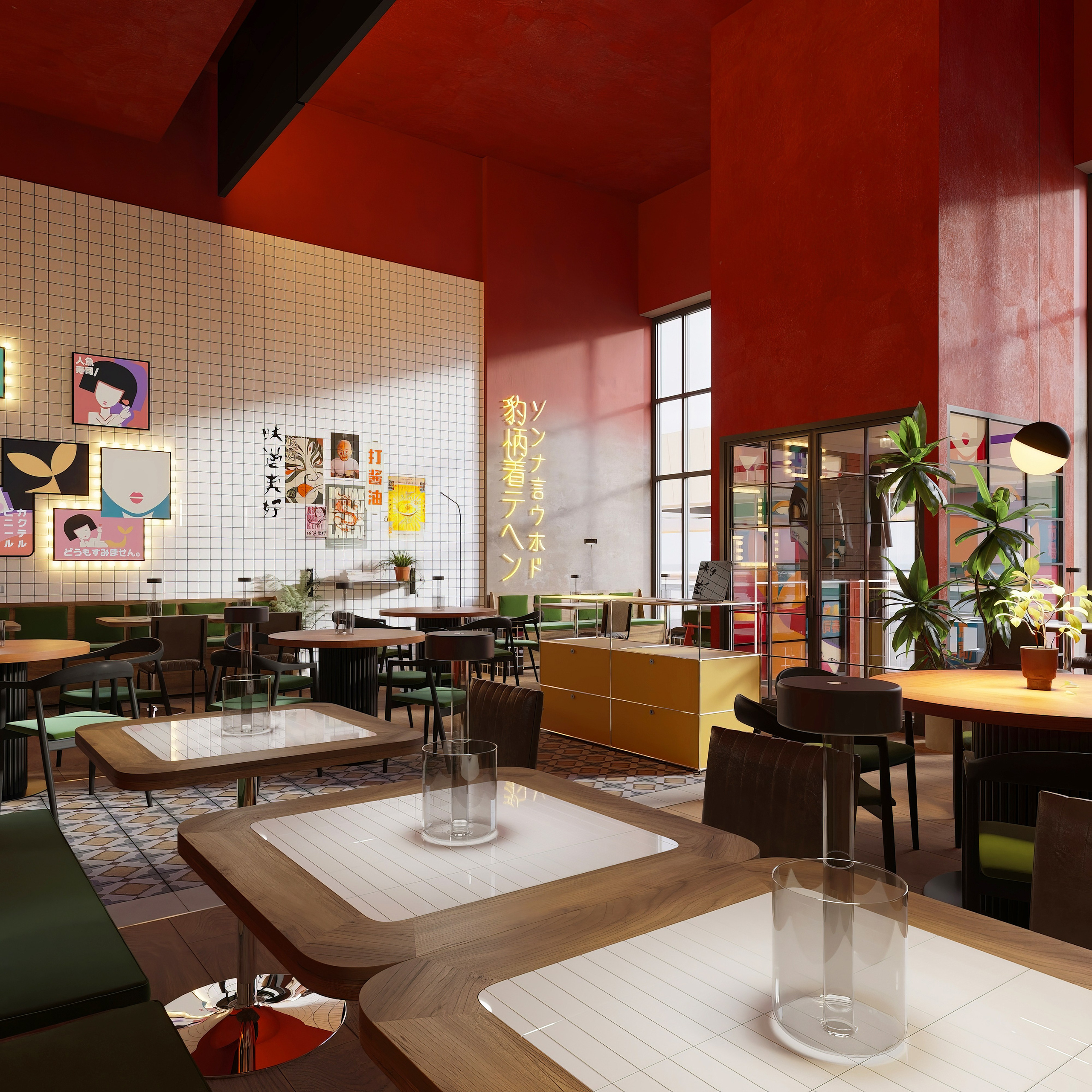 Ресторан «РУСАЛОЧКА». 3Д Визуализация Интерьера и Архитектуры