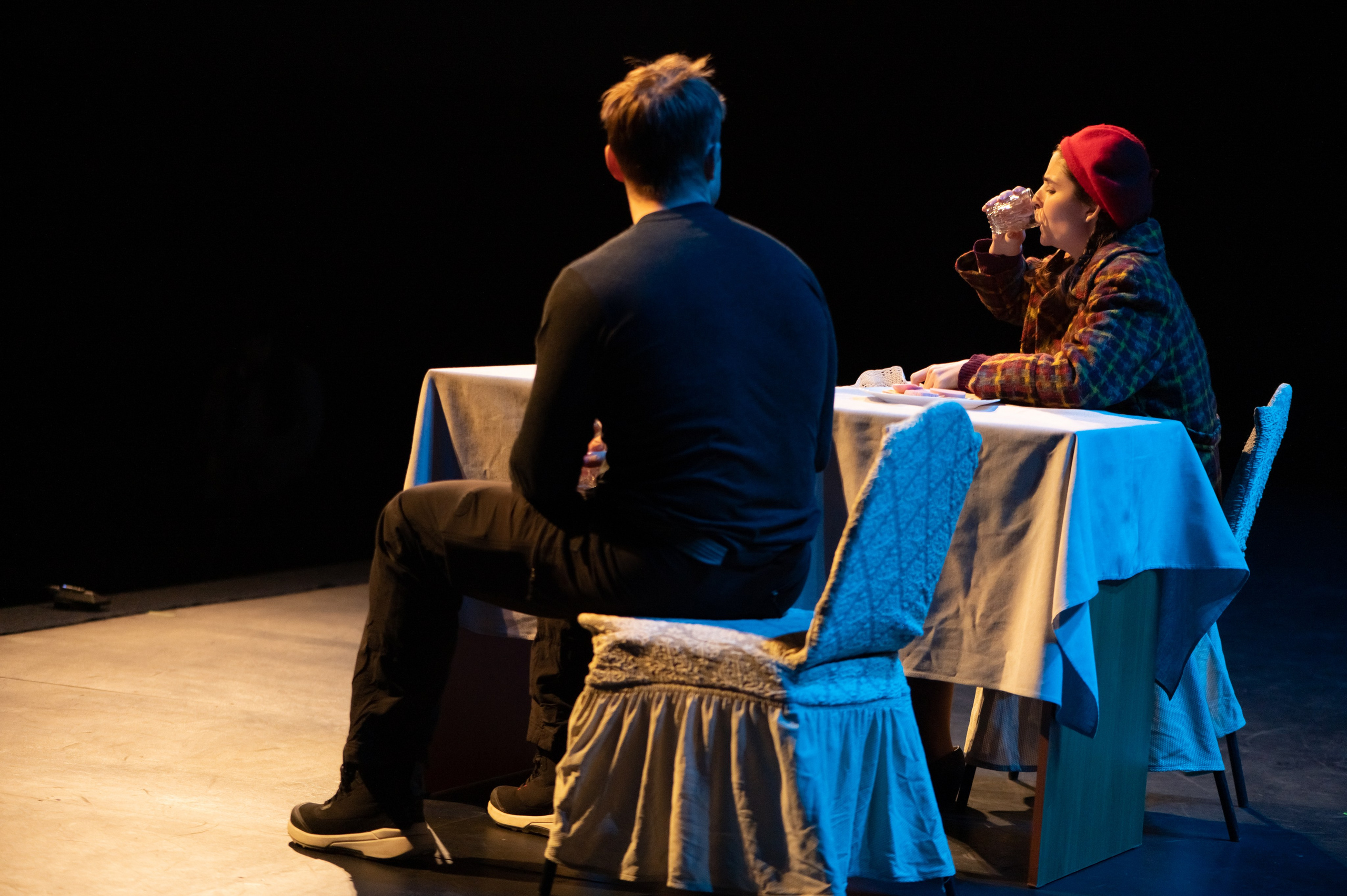 Спектакль «Вот и свела судьба нас». Фотограф в Москве, Оксана Ребристая