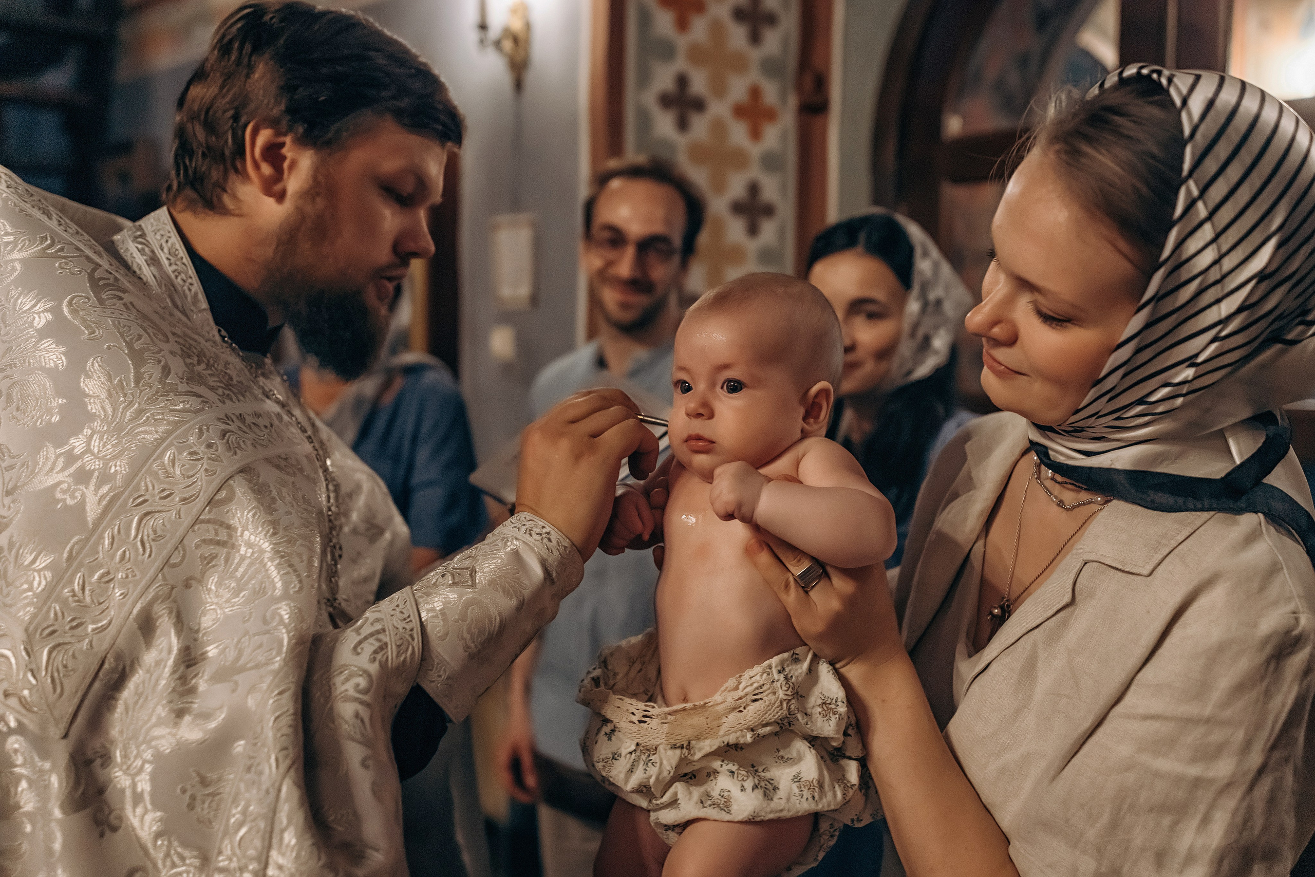 Крещение Софии. Фотограф на крещении и венчании Елена Плинер, Псков и Псковская область