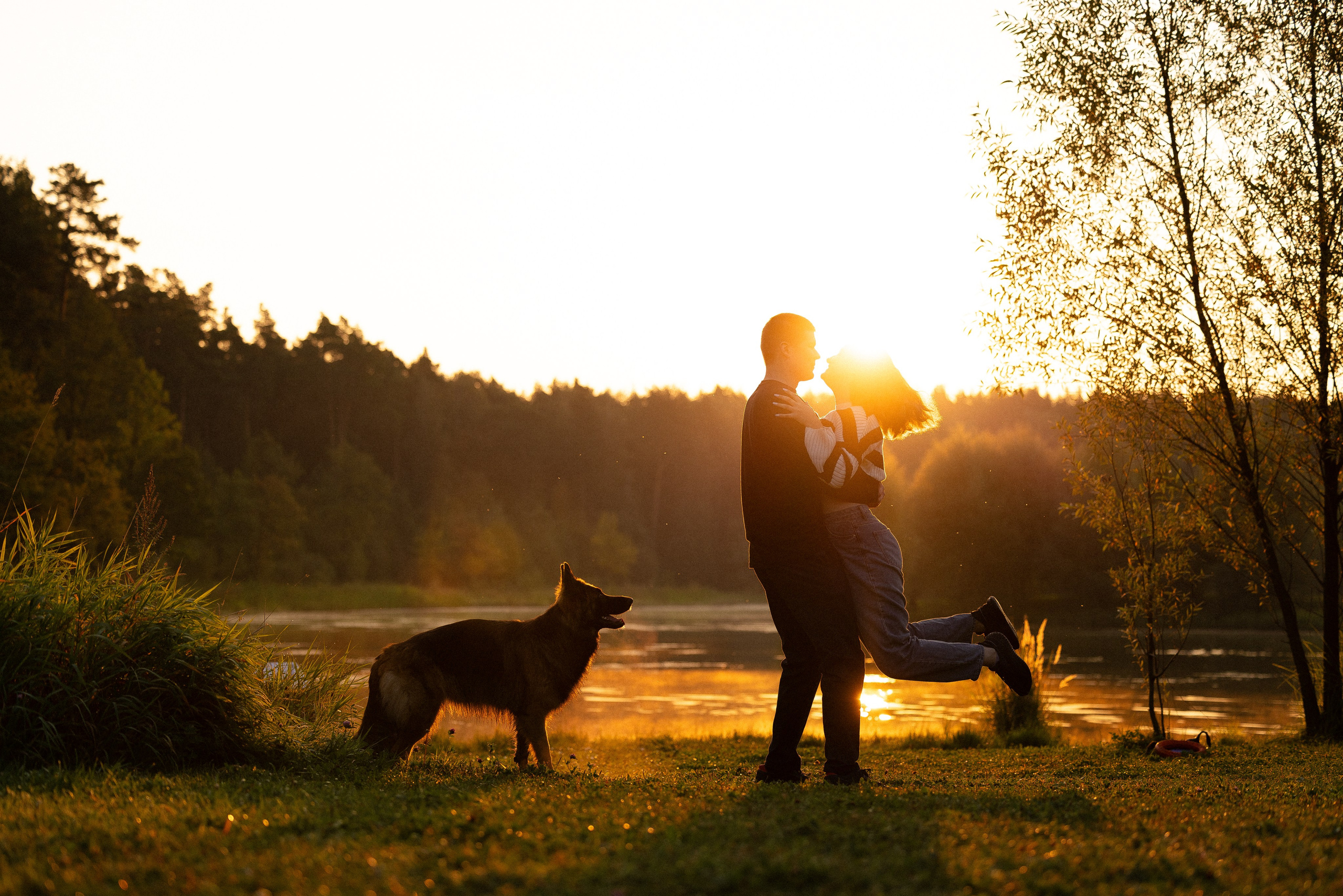 Алена, Матвей, Фанни и Фрея. Фотограф и видеограф анималист Аганина Дарья