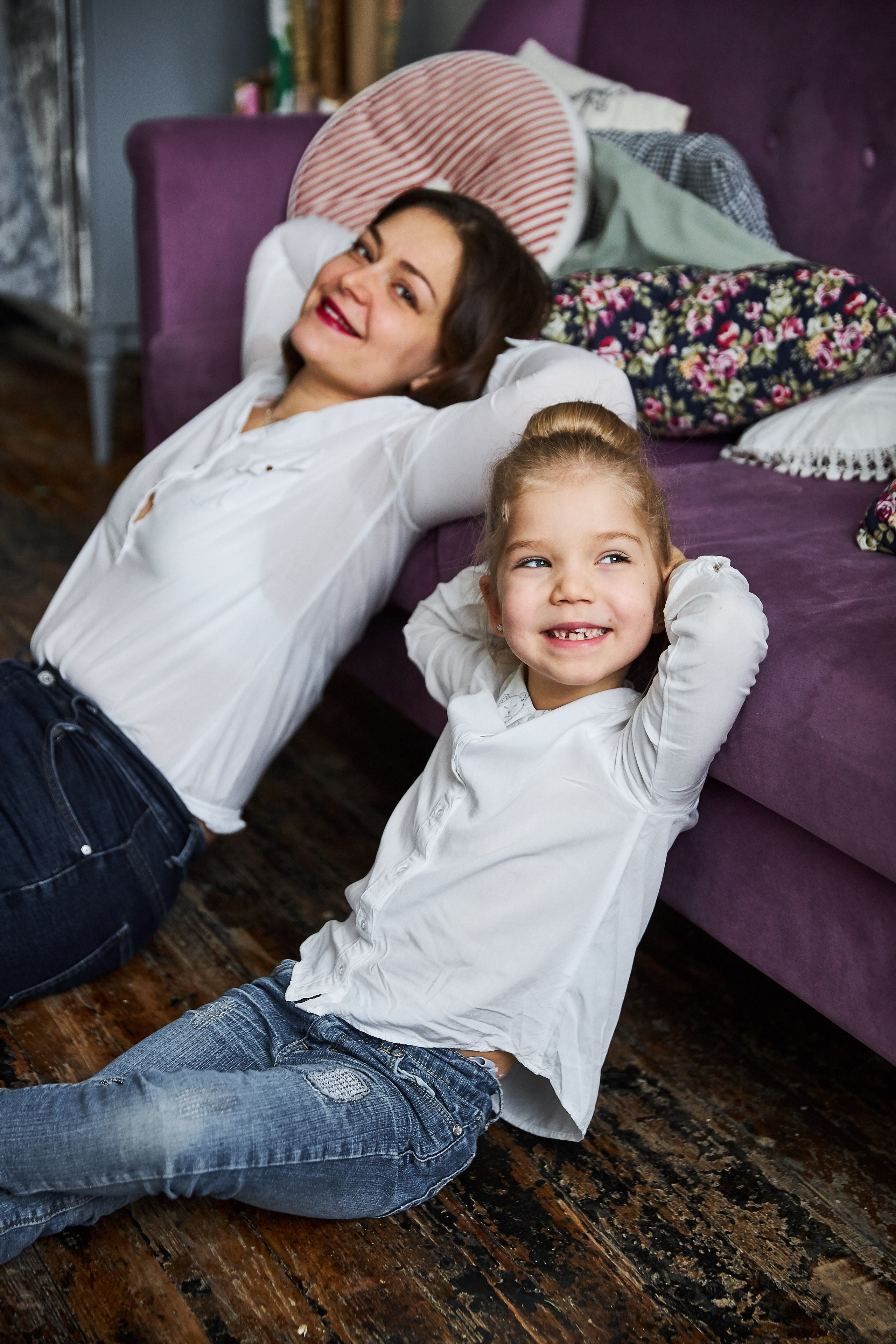 Мама и дочь. Фотограф из Екатеринбурга Тёма Дубовцев