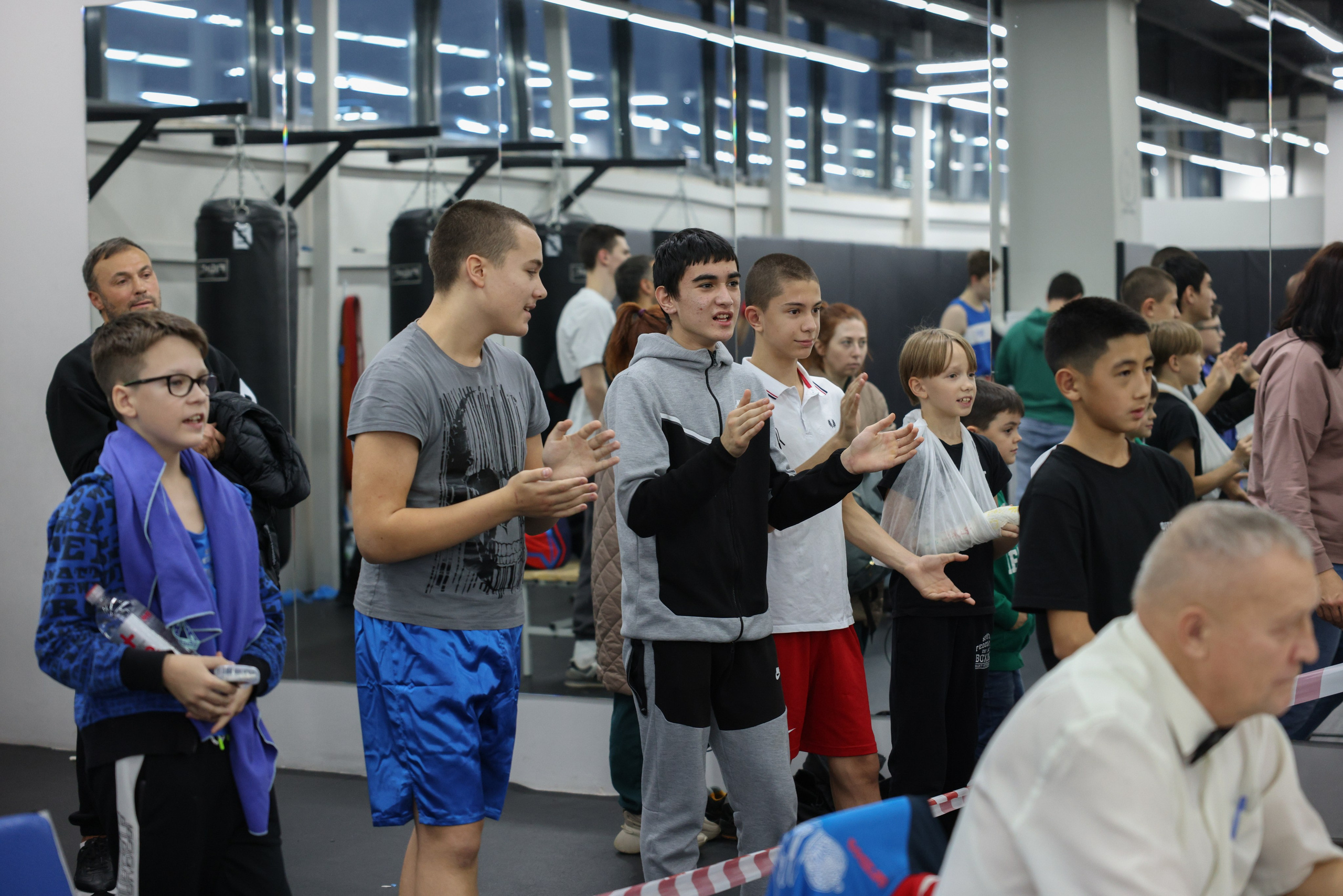 Открытый ринг «кубок ООО «ТЭК НеваСпецТяж». Фотограф Александр Заломаев