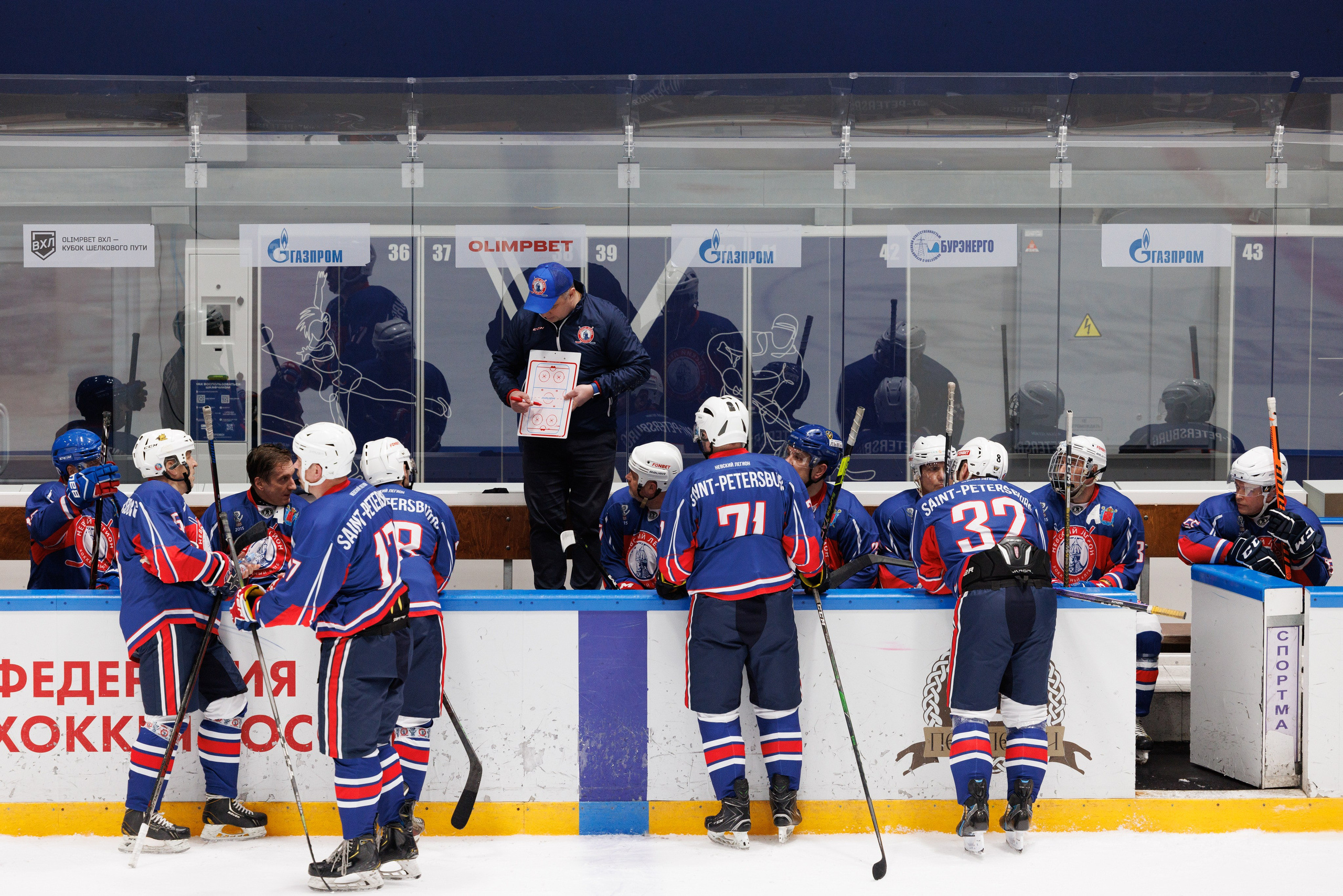 НХЛ (50+) Невский легион — Канекс 6-1. Фотограф Александр Заломаев