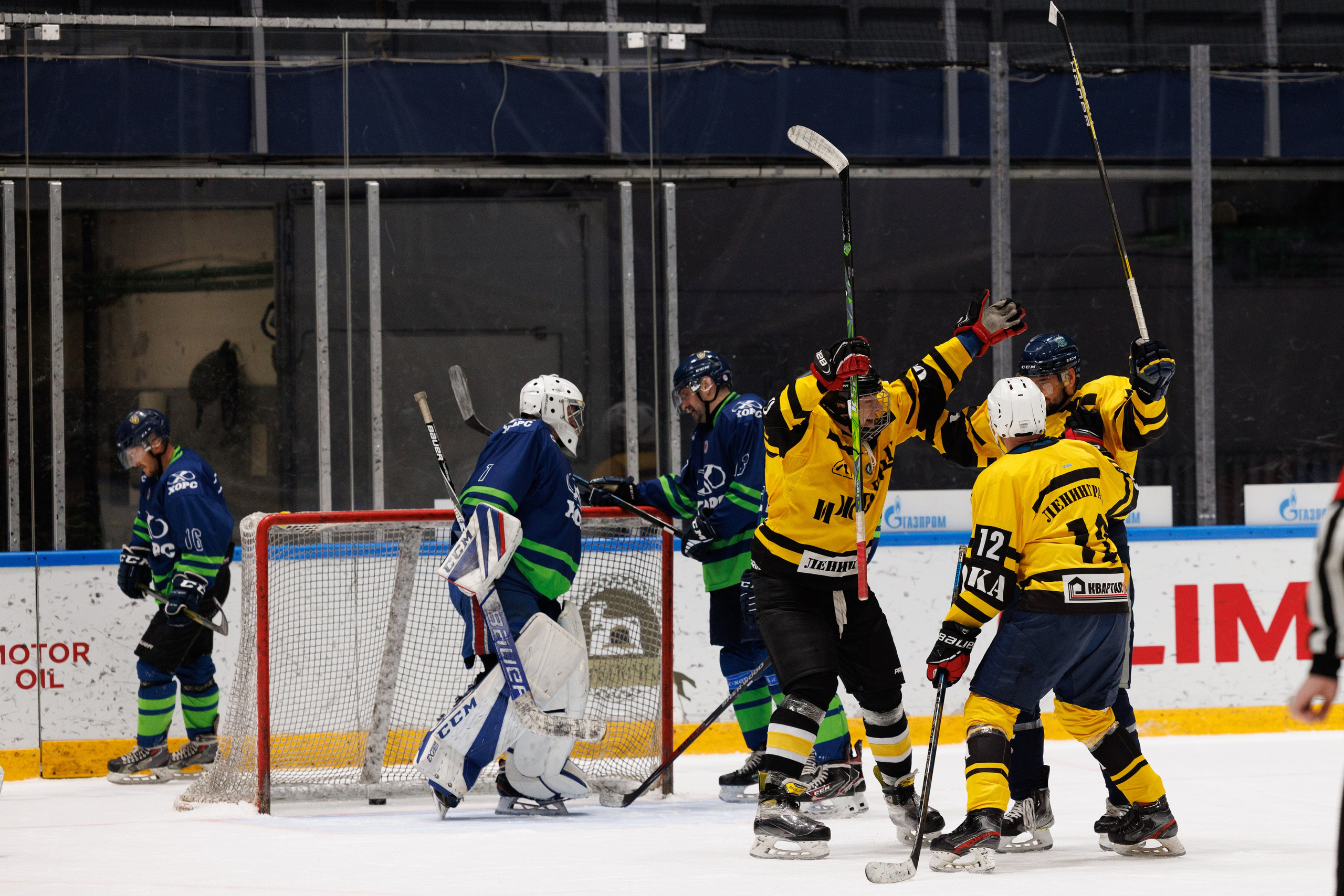 НХЛ (40+) Ижорец — Хорс 3-3. Фотограф Александр Заломаев