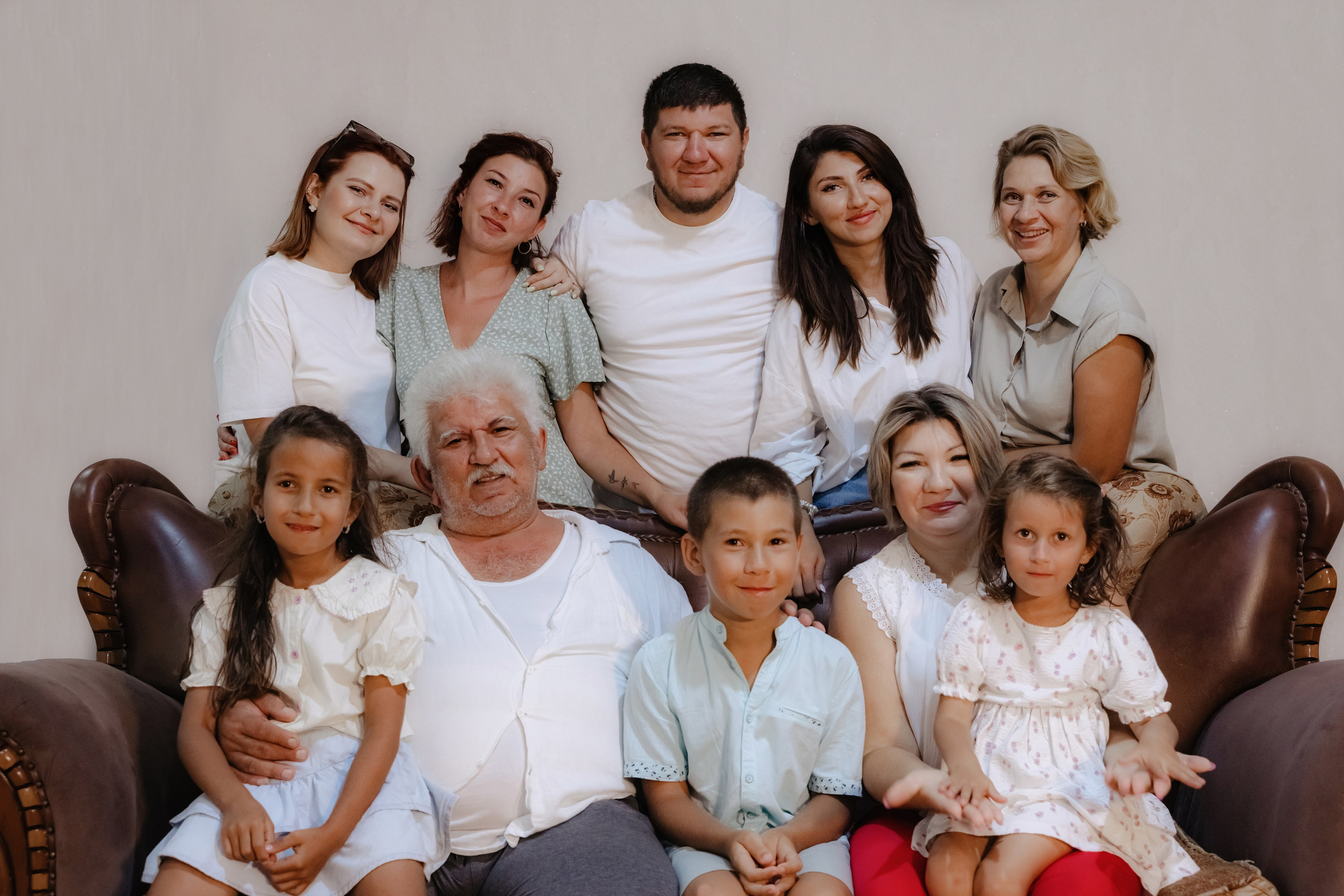 Большая семья. Детский и семейный фотограф Ташкент Наталья Кривенко