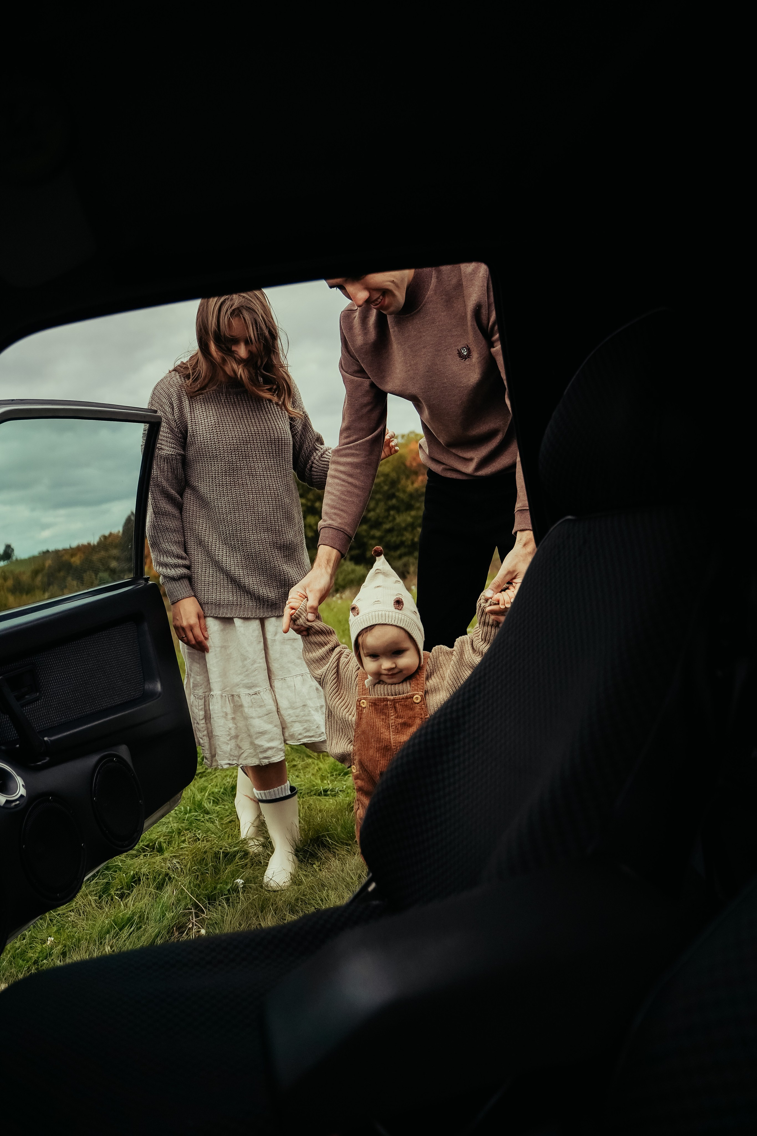 Семейная фотосъемка в поле. Бирск