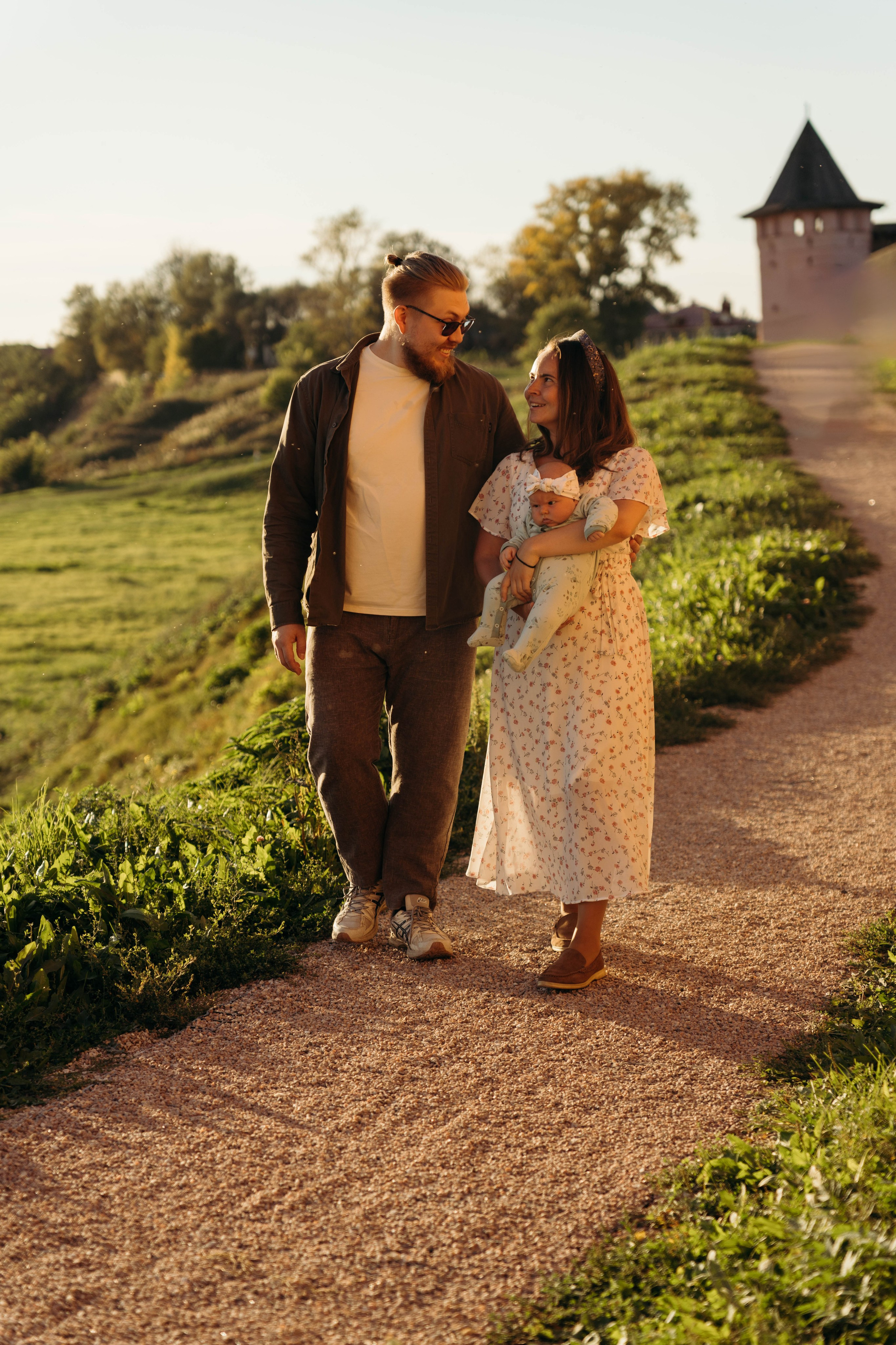 Семейная фотопрогулка по Суздалю. Семейный и портретный фотограф во Владимире и Суздале