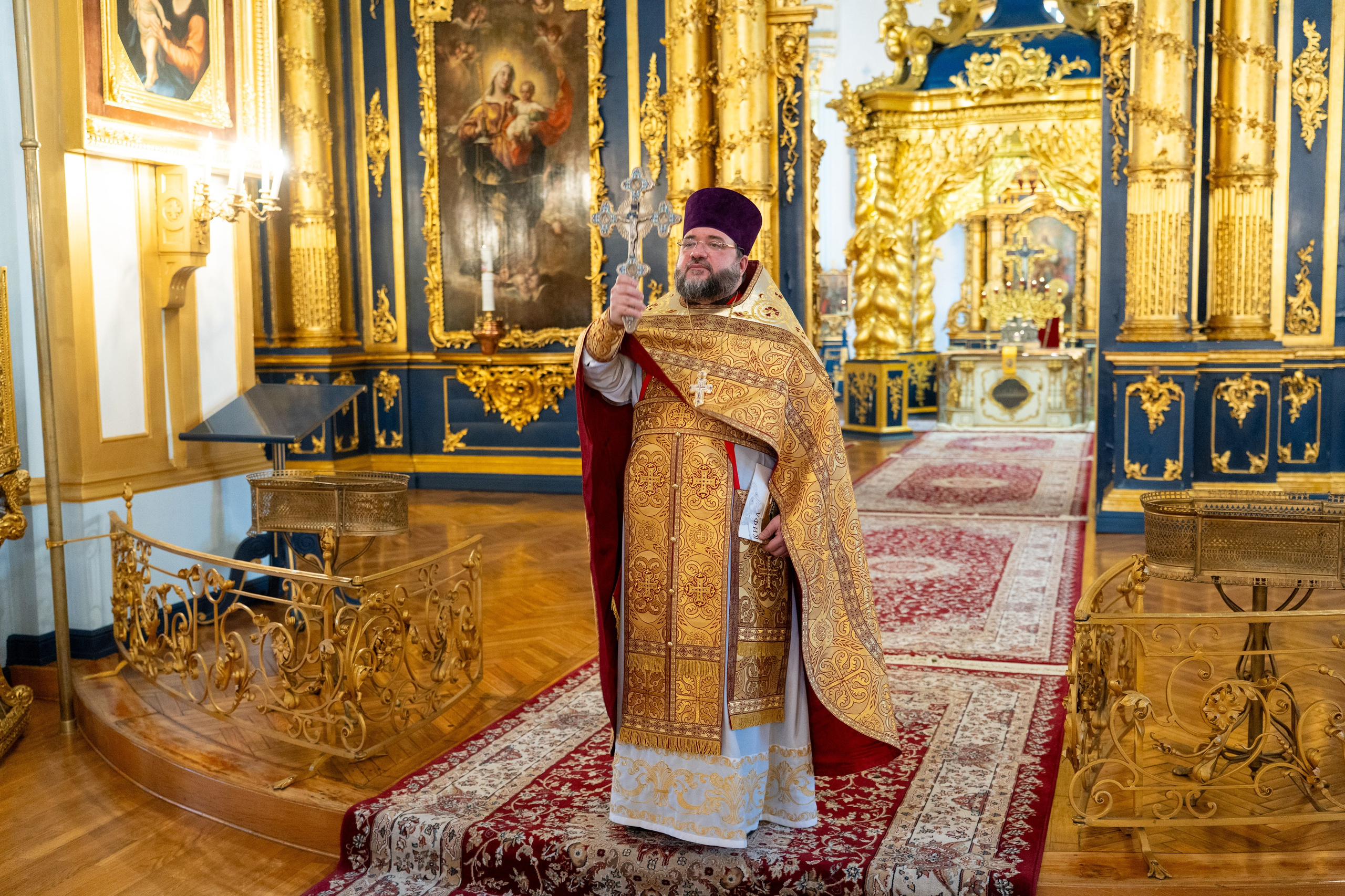 Неделя 23-я по Пятидесятнице. Мчч. Акепсима епископа, Иосифа пресвитера и Аифала диакона. Обновление храма вмч. Георгия в Лидде. НИКОЛО-БОГОЯВЛЕНСКИЙ МОРСКОЙ СОБОР