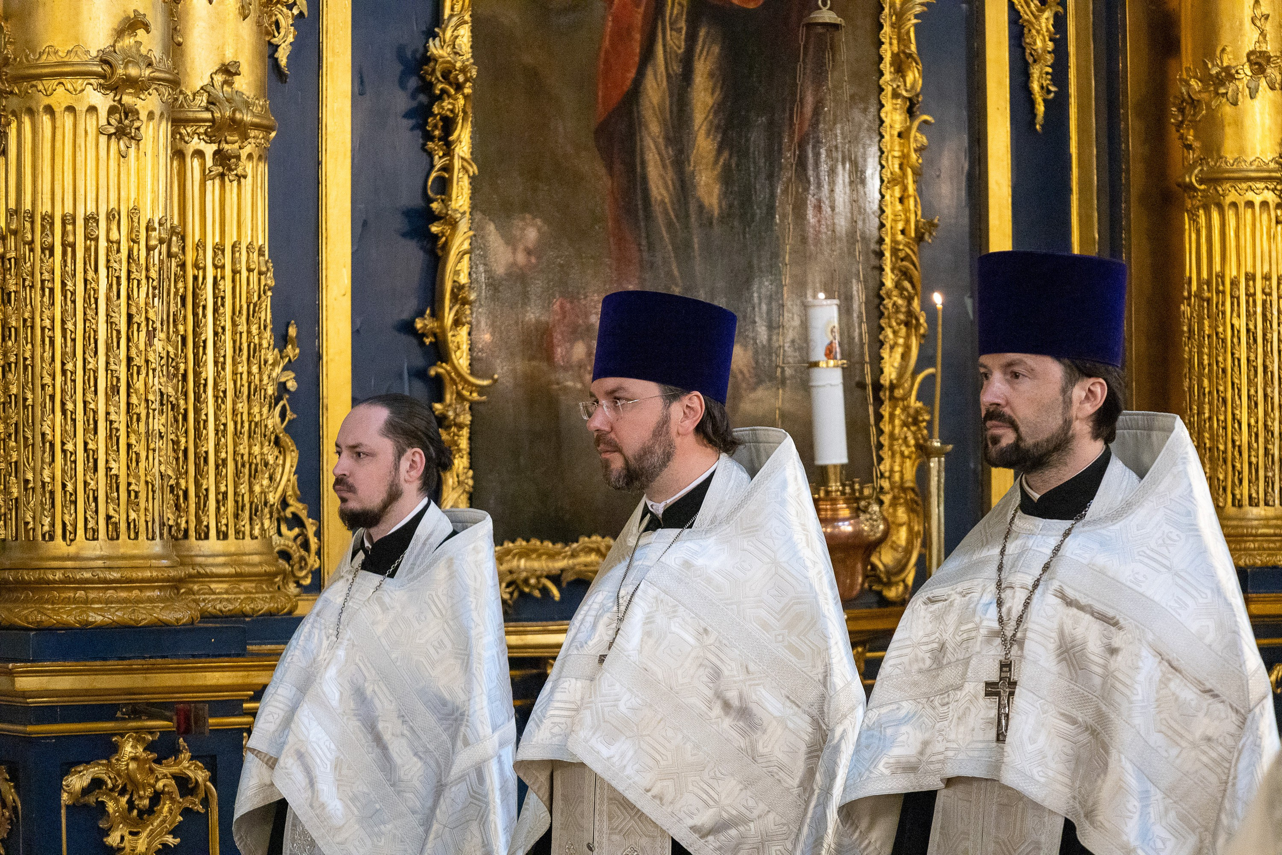 ВСЕНОЩНОЕ БДЕНИЕ В КАНУН ПРАЗДНИКА ВОЗНЕСЕНИЯ ГОСПОДНЯ. НИКОЛО-БОГОЯВЛЕНСКИЙ МОРСКОЙ СОБОР