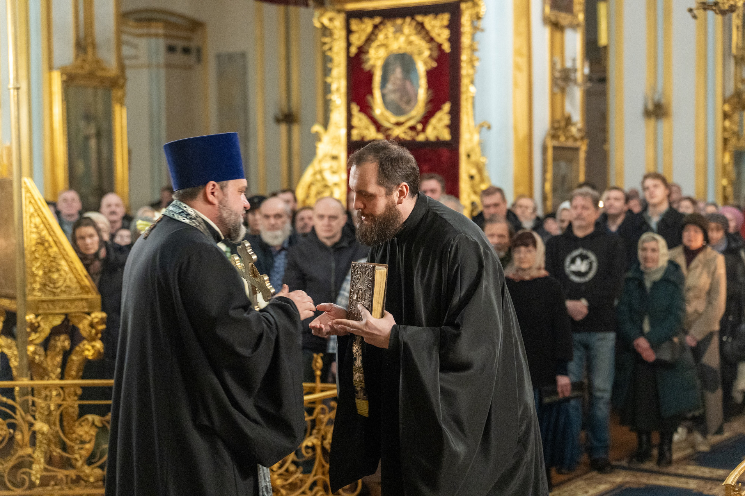 Великая вечерня. Чин прощения. НИКОЛО-БОГОЯВЛЕНСКИЙ МОРСКОЙ СОБОР