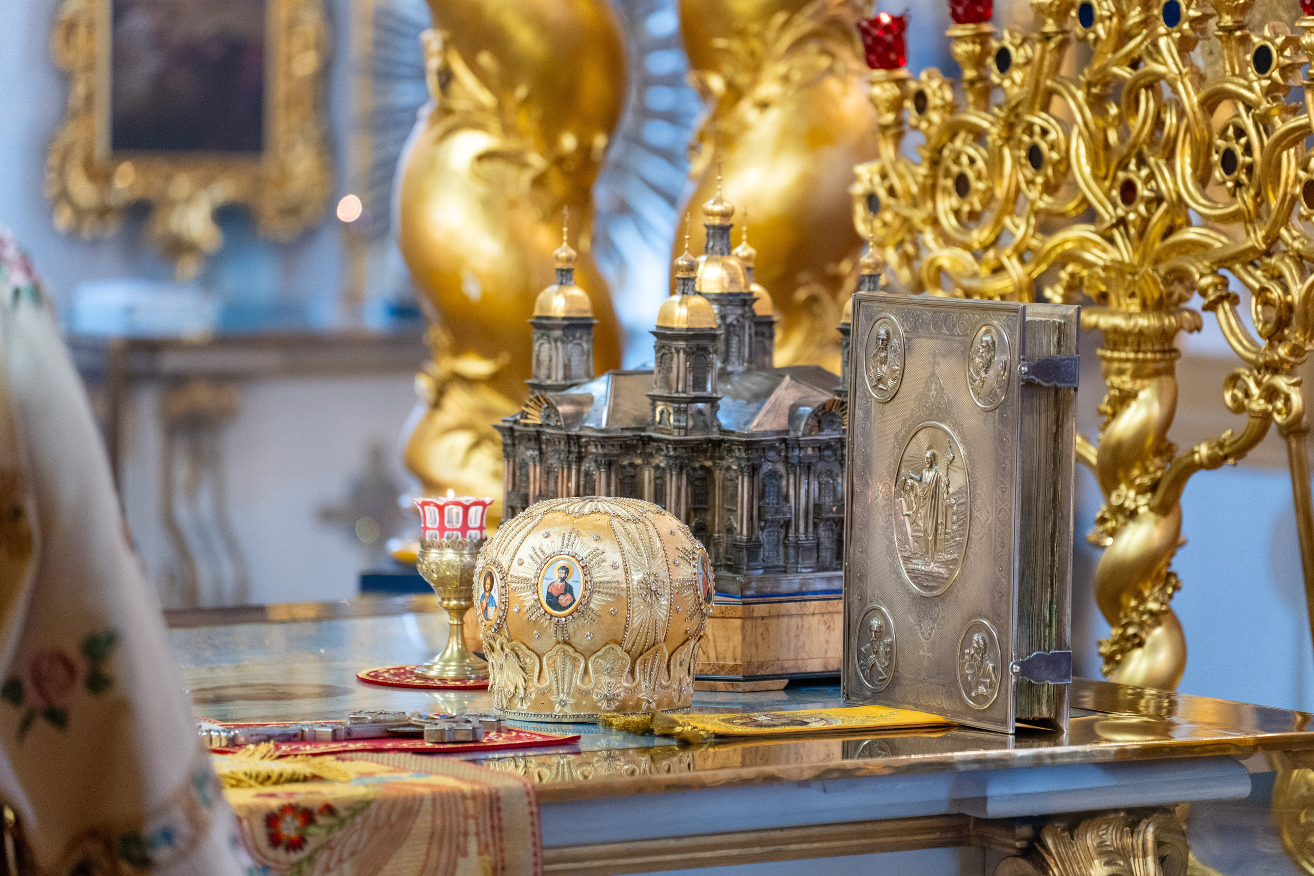 Неделя 22-я по Пятидесятнице. Мч. Нестора Солунского. Прп. Нестора Летописца, Печерского, в Ближних пещерах. НИКОЛО-БОГОЯВЛЕНСКИЙ МОРСКОЙ СОБОР