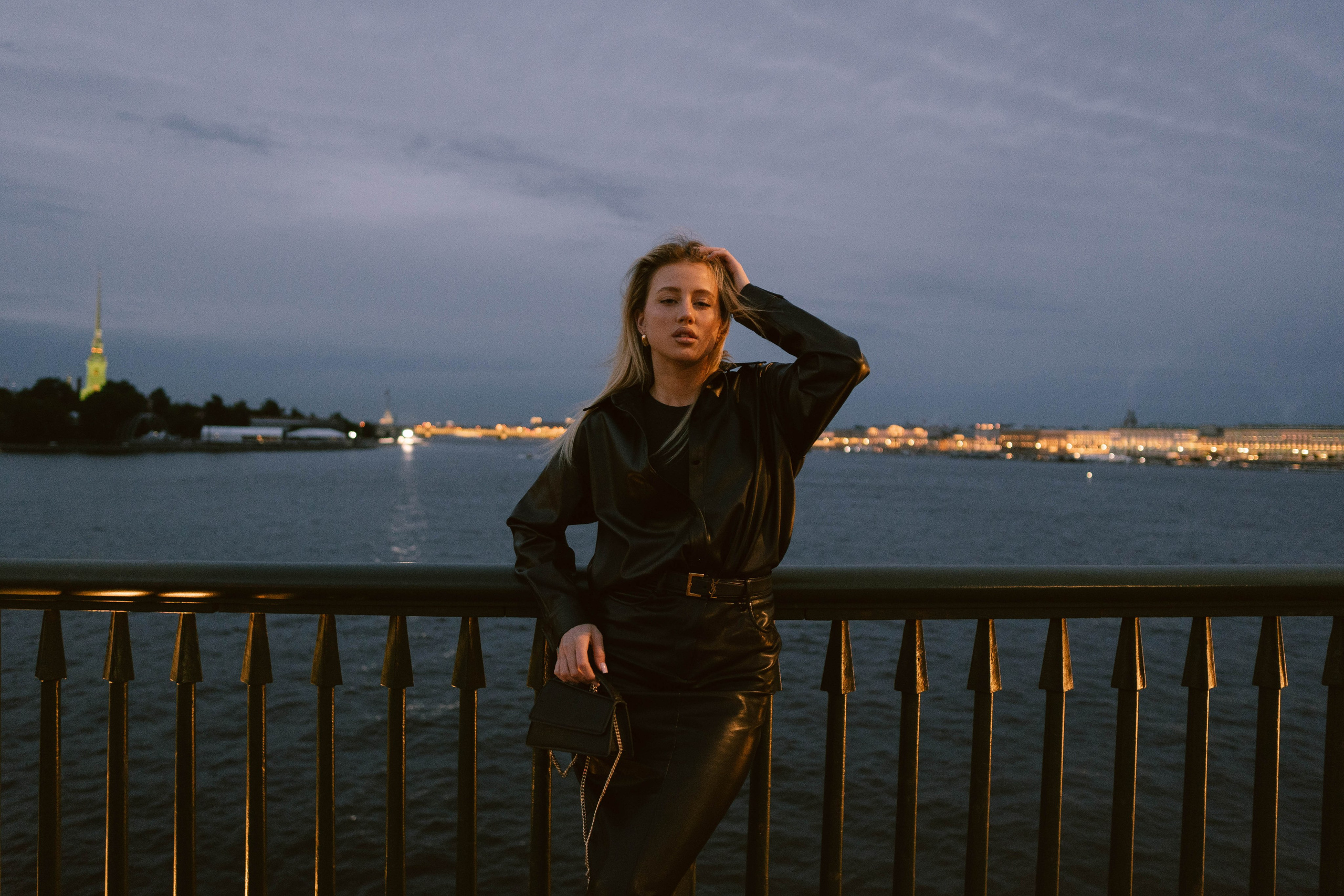 Даша и ночной Петербург. Фотограф в Санкт-Петербурге Головина Анастасия