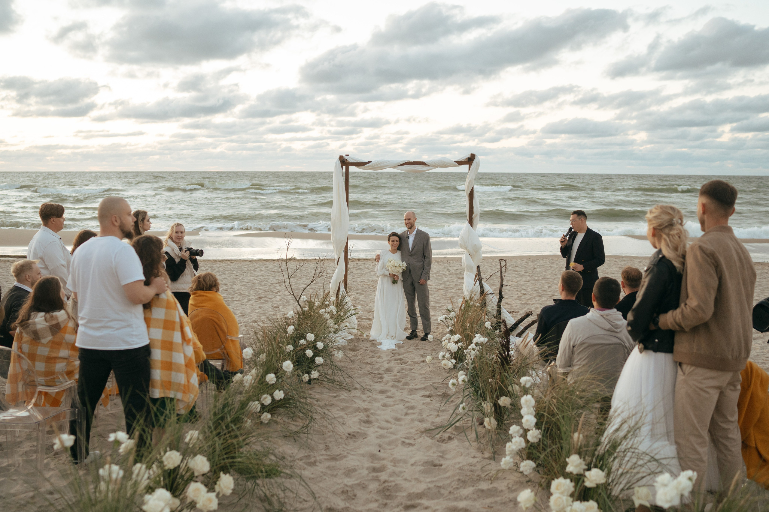 Алима & Никита. Куршская коса. Оформление свадеб, декор свадеб Вера Маркова, Москва