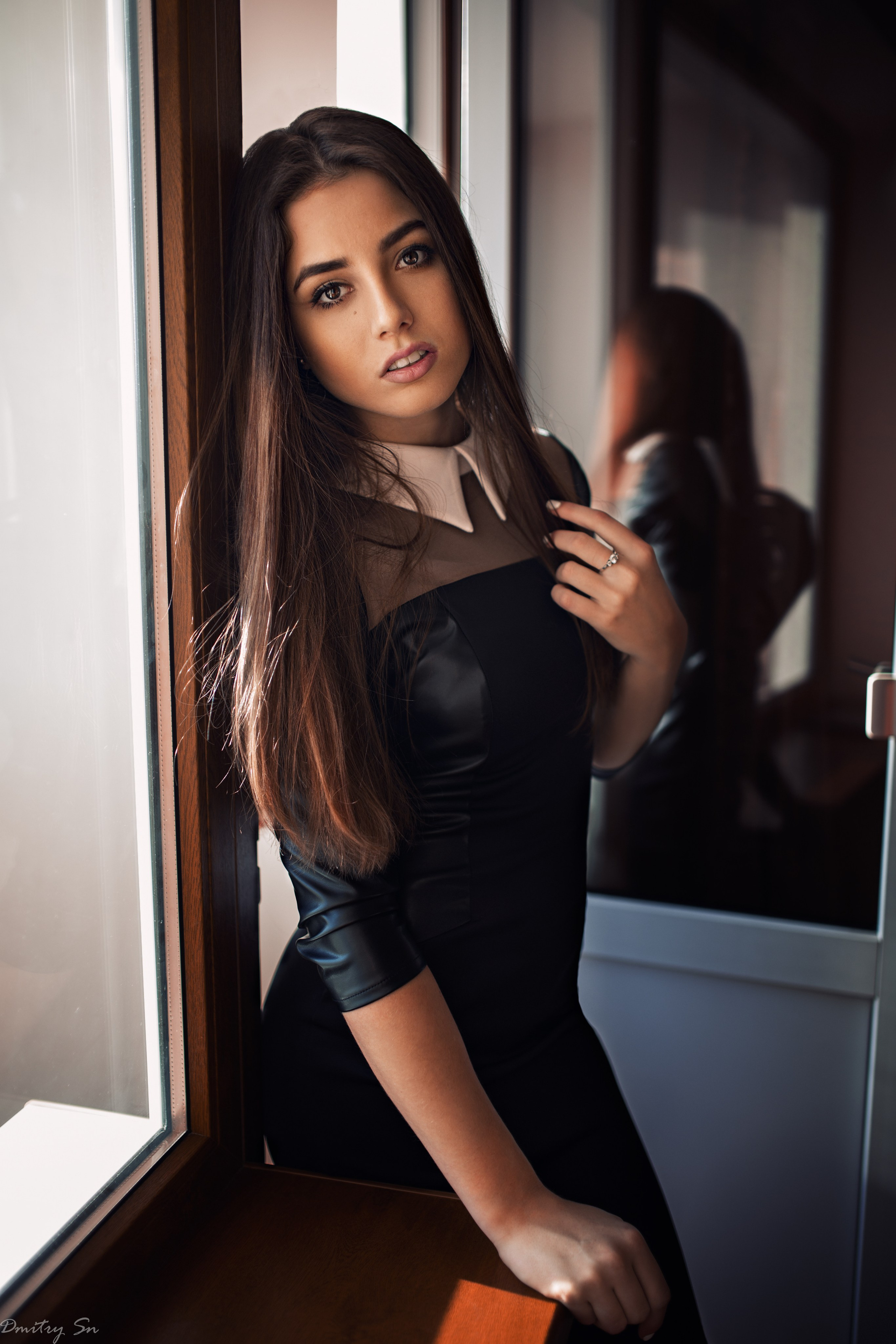 Фотосессия с Миленой у окна для «себя»