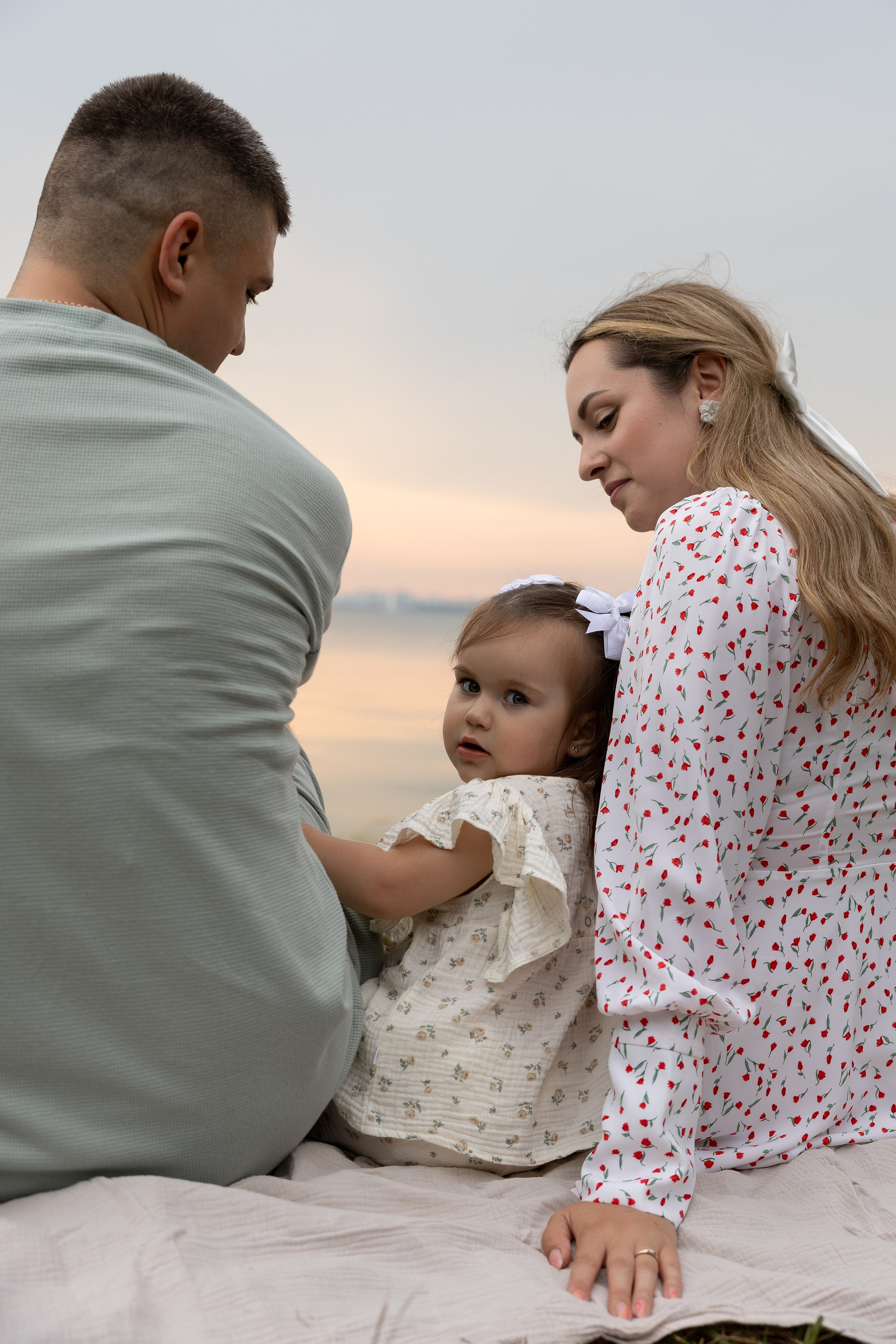 Денис, Наталья и София. Семейный и свадебный фотограф в Челябинске Мария Леонтьева