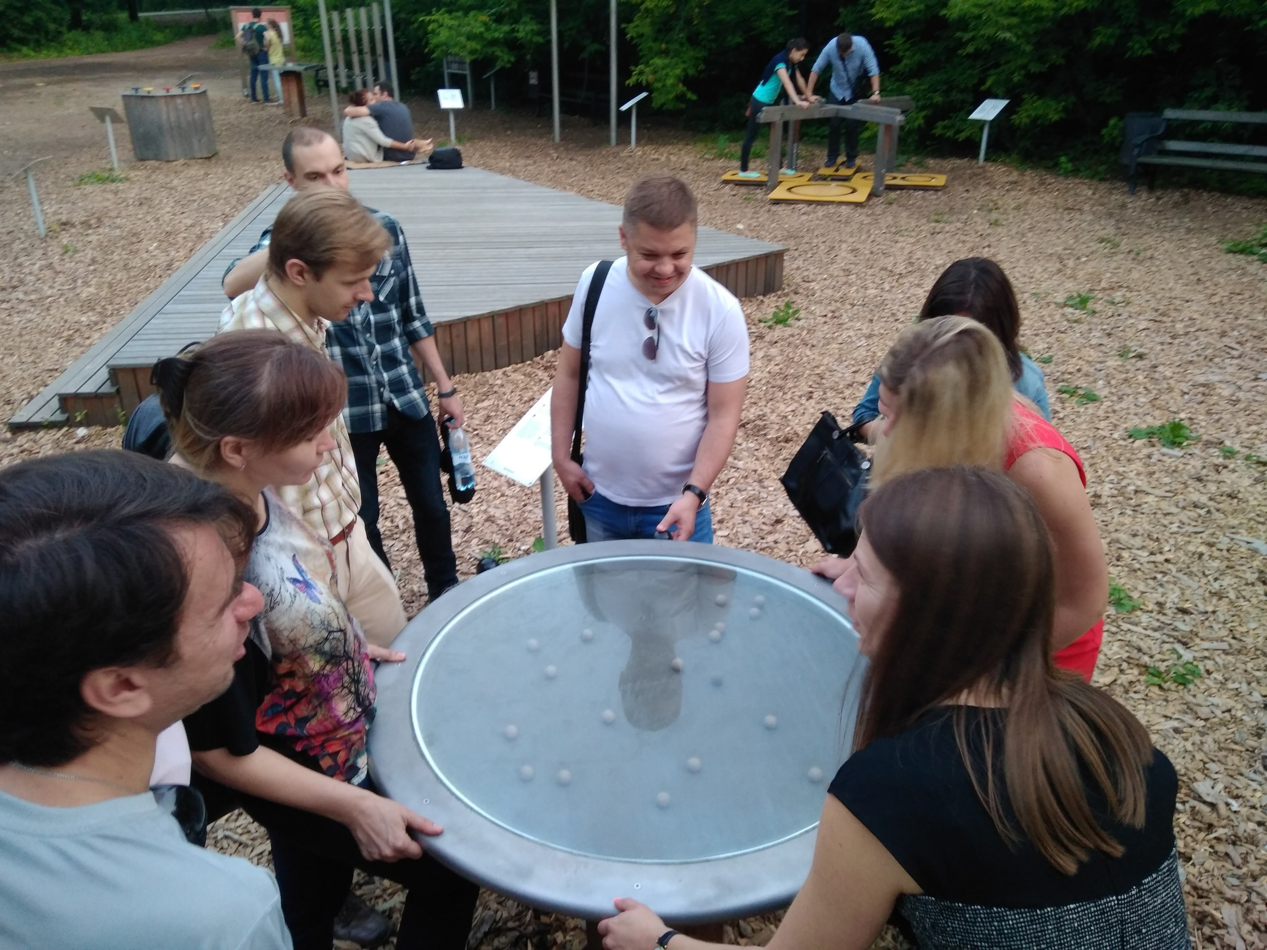 Прогулка на Воробьевых горах | 25.07.2017. Галерея Фантим