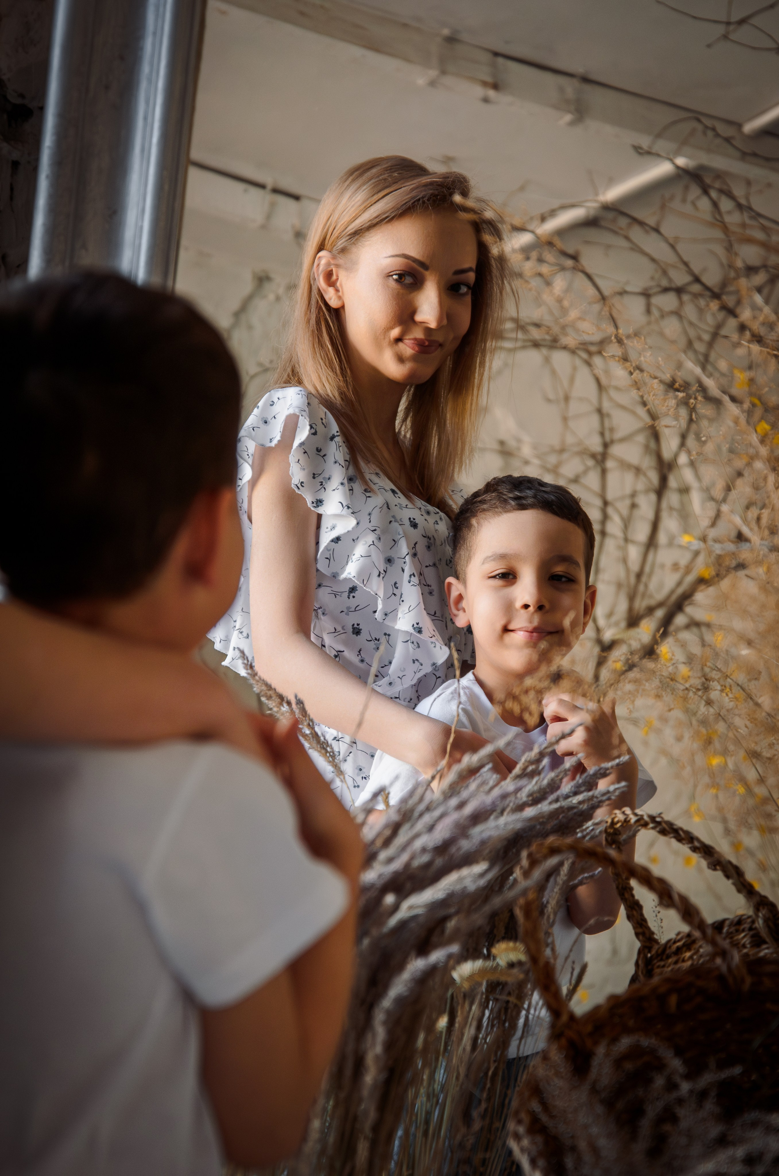 Мама и ее маленький фермер. Фотографы в Тюмени Андрей и Лидия Войвод