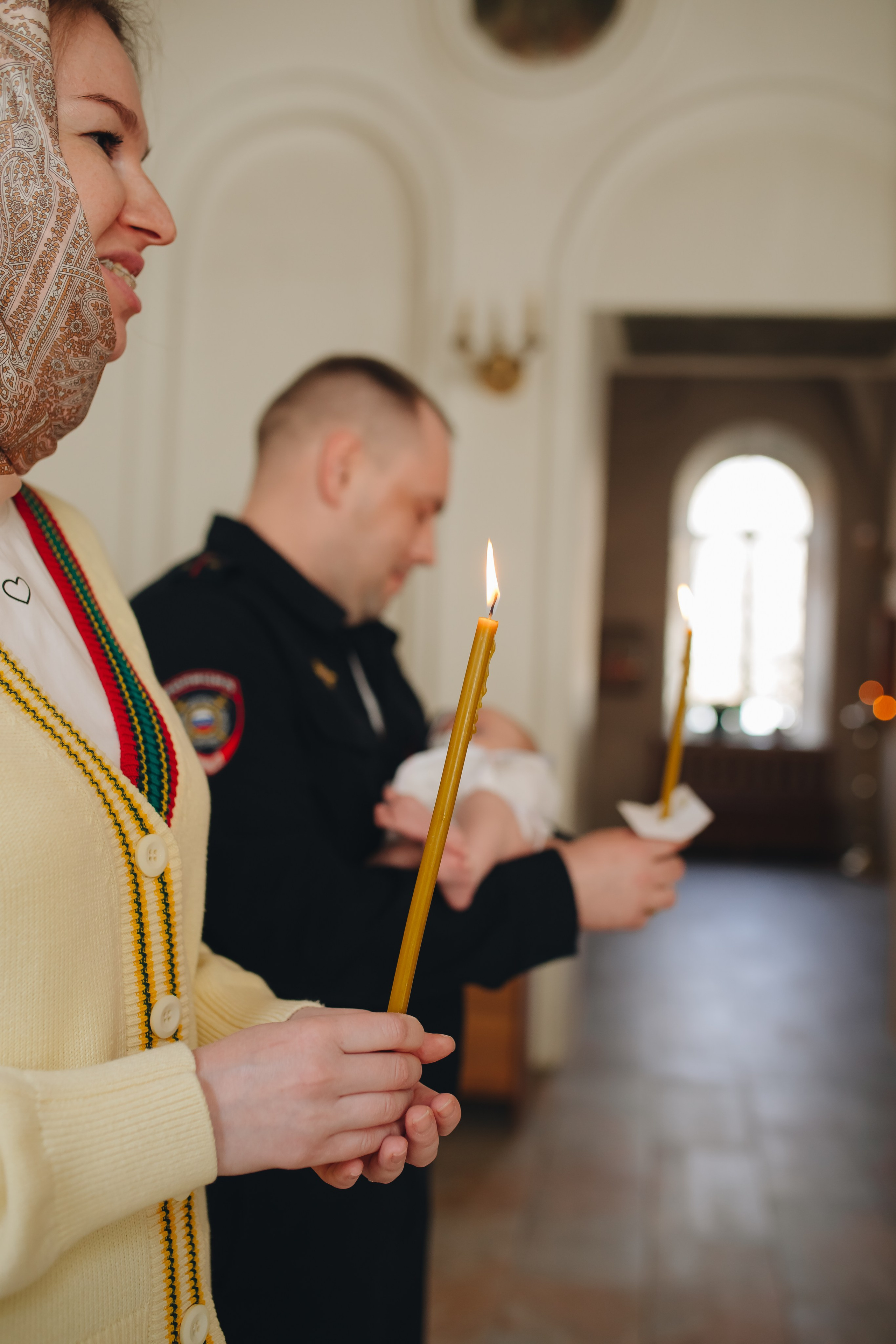 Крещение в светлом Храме. Семейный и детский фотограф в Москве Дорогова Екатерина
