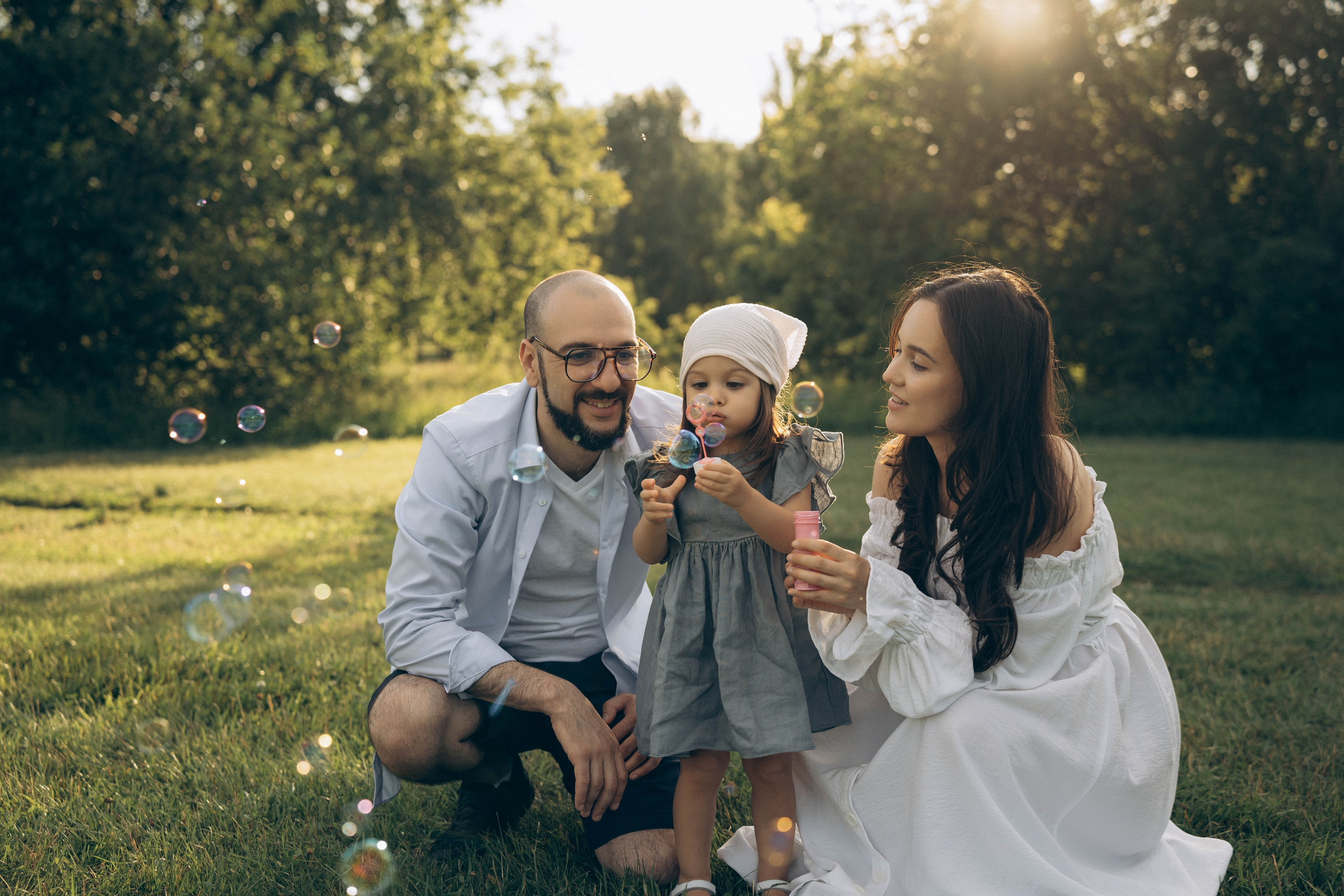 Анастасия, Михаил и малышка Ариана
