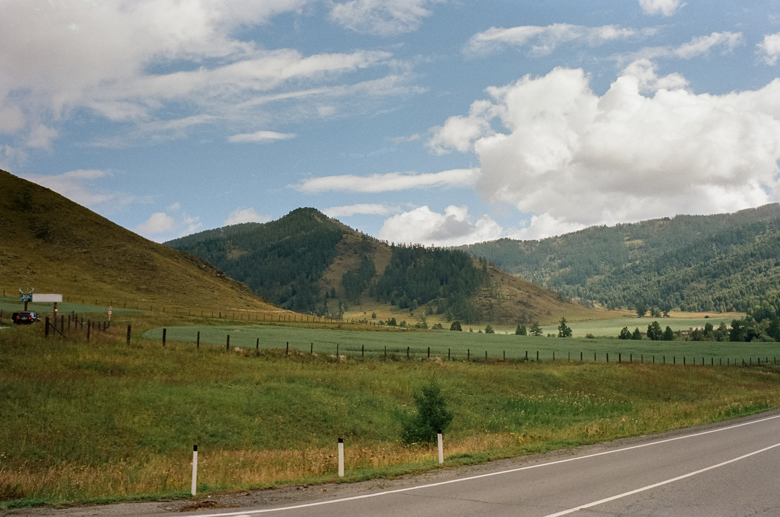 Трасса на Семинский перевал / 30 августа 2024 года