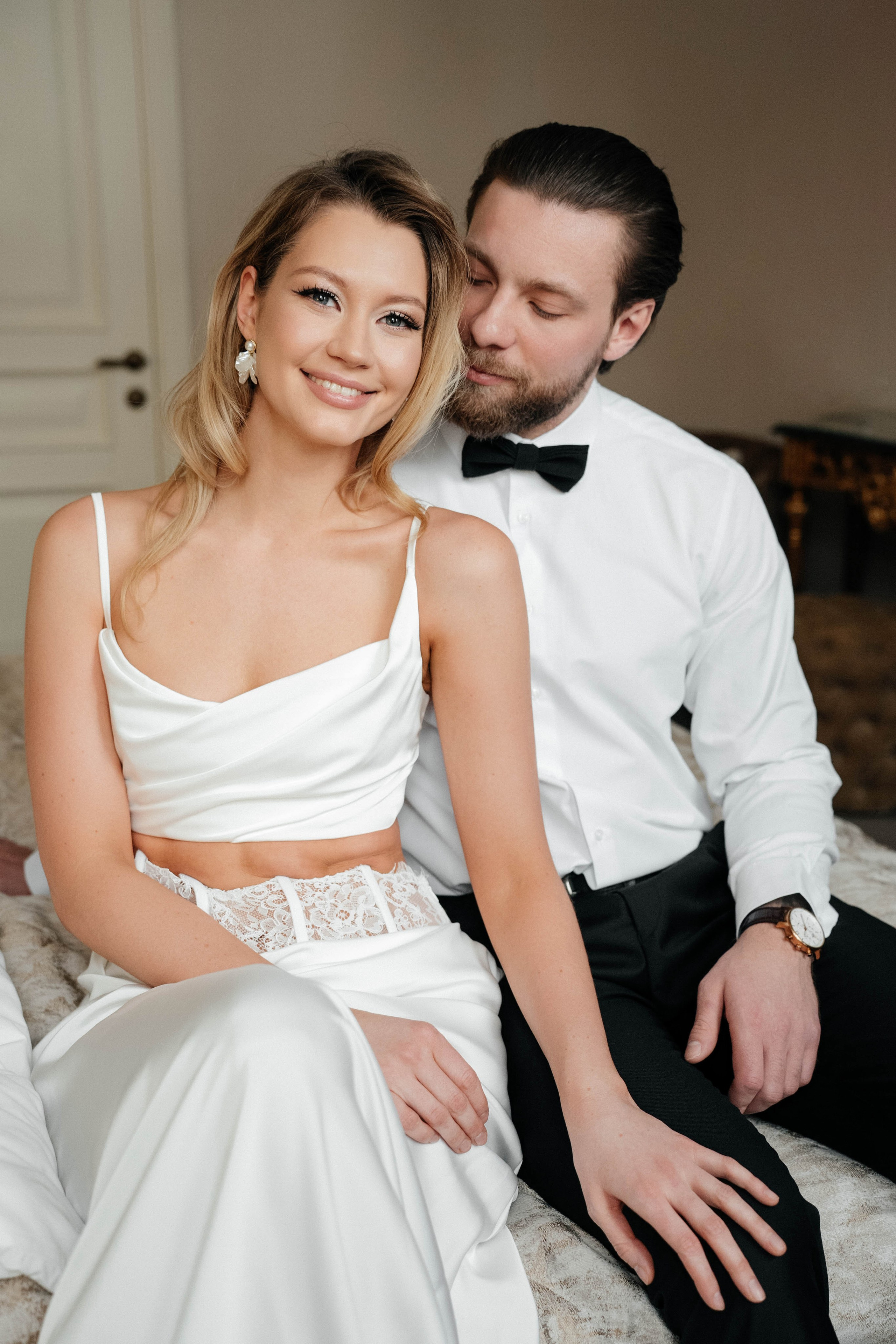 Алексей и Анастасия, творческая съемка в отеле Амбассадор. Свадебный фотограф Москва Александра Аверкова