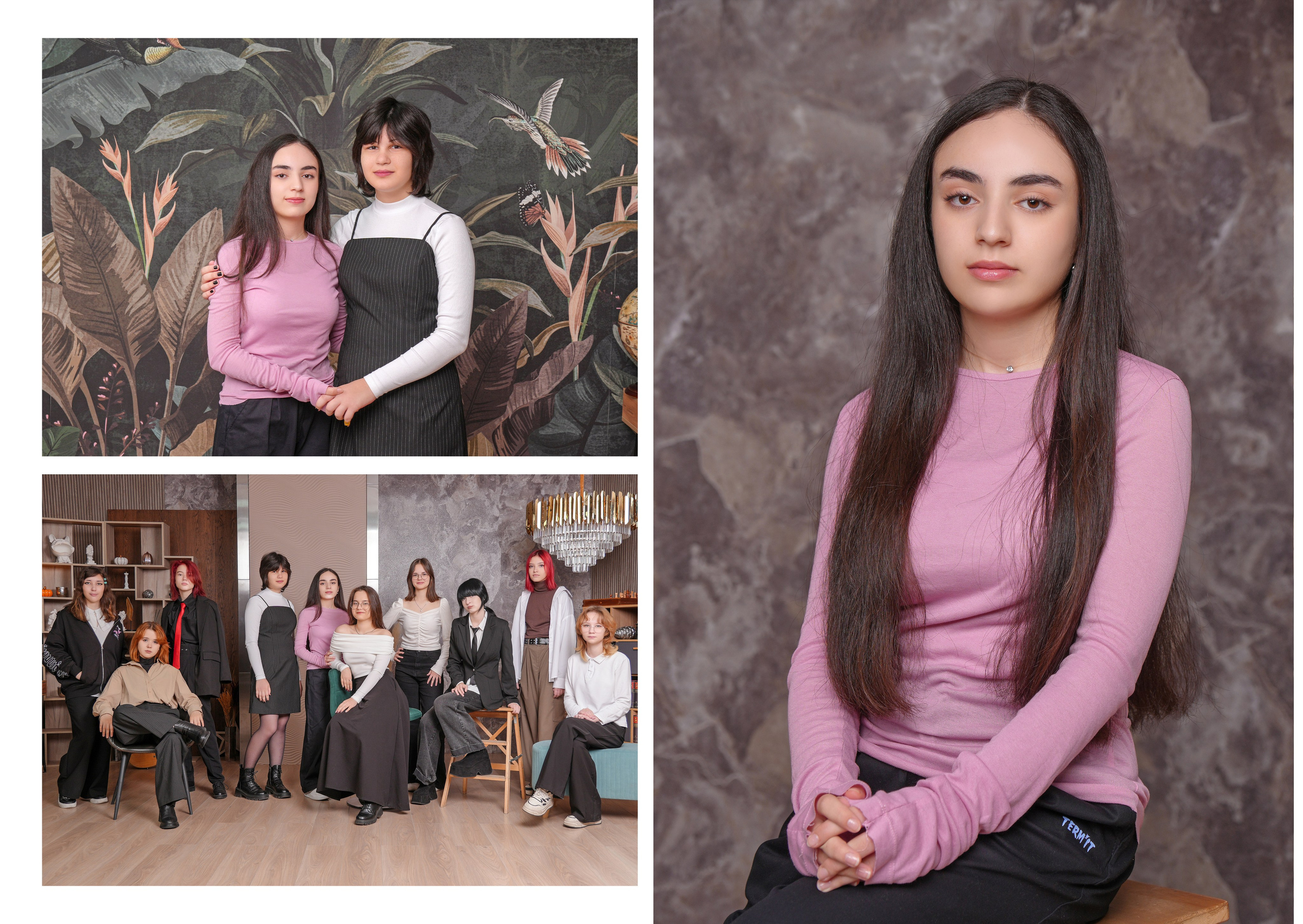 ШКОЛА 19 — 9 «В» класс. Красивый выпускной альбом в Краснодаре