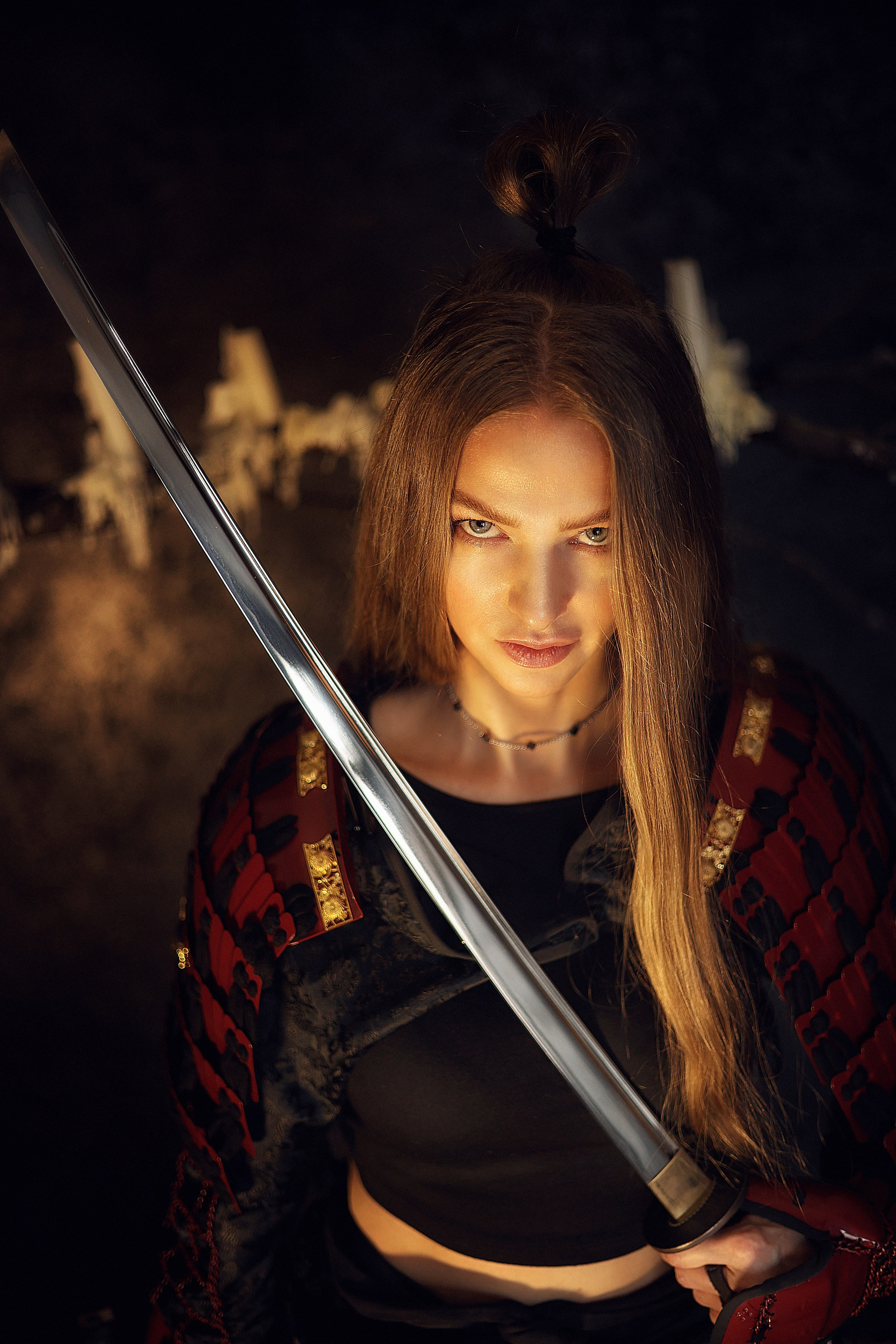 Последний самурай в самурайских доспехах с катаной. Эксклюзивный фотограф японских сказок в Екатеринбурге