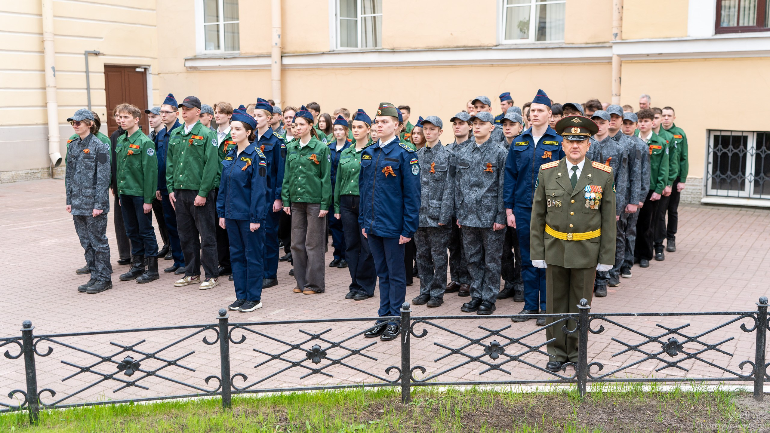 Мероприятия ко Дню Победы. Фотограф Владимир Коровяковский