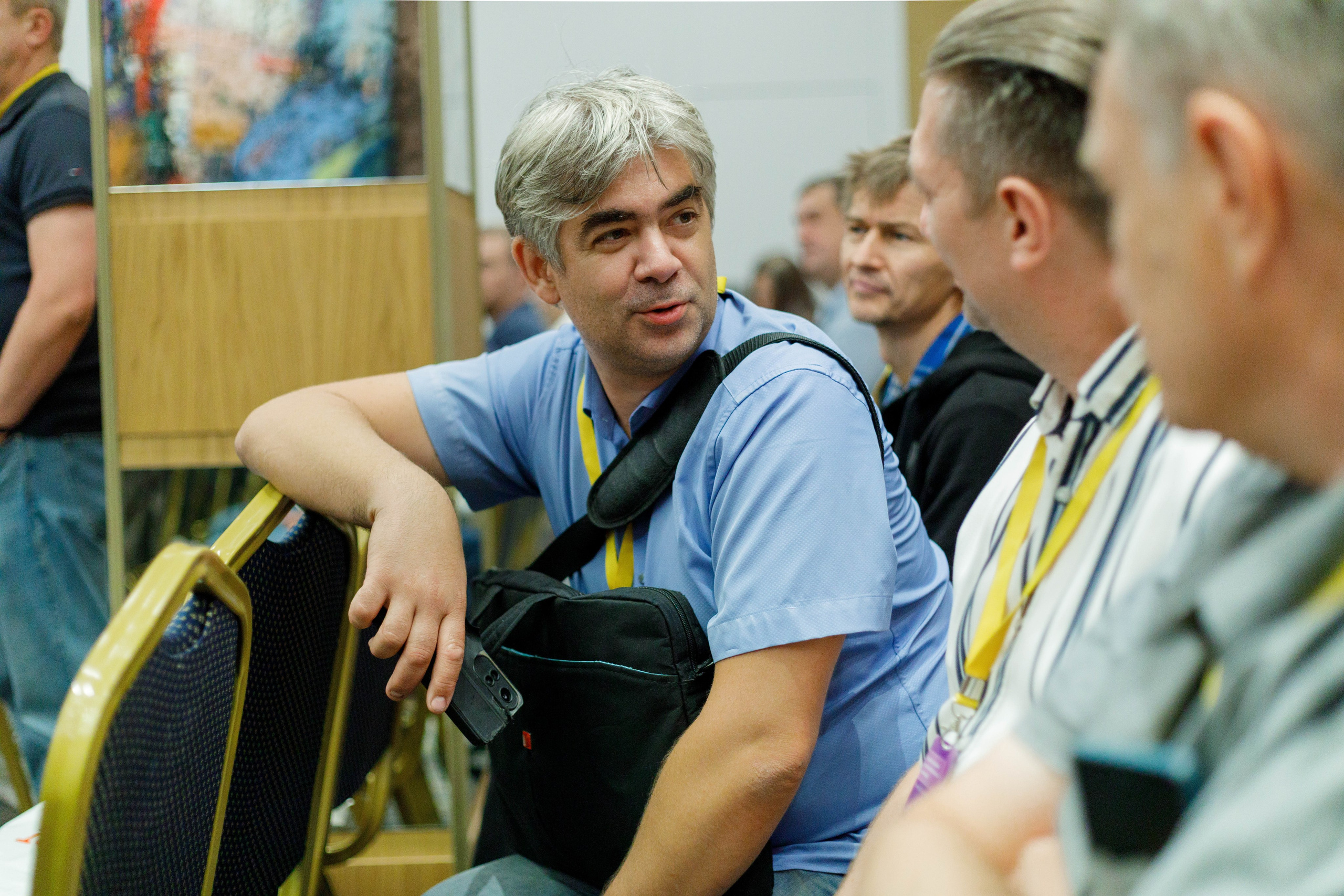 Конференция по кибербезопасности в организации. Hilton. Репортажный фотограф в Новосибирске Алена Помазунова