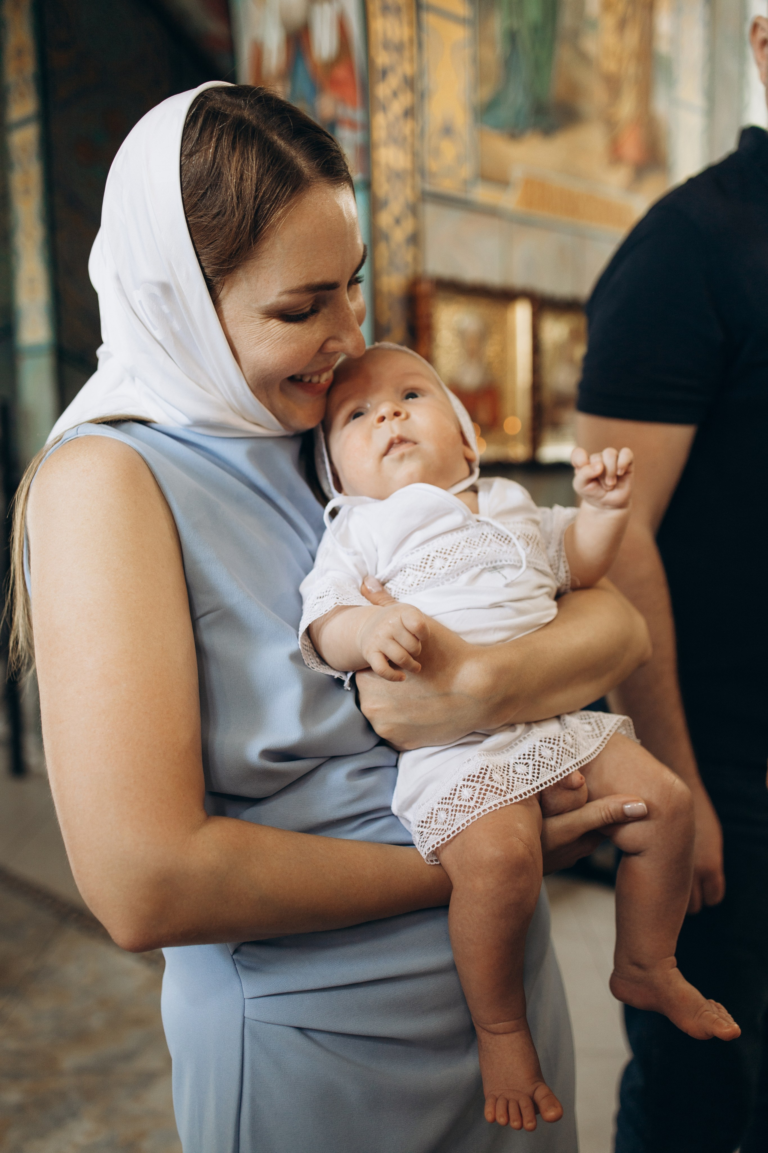 Крещение Ивана. Самый теплый фотограф в Краснодаре Рябоконь Ксения