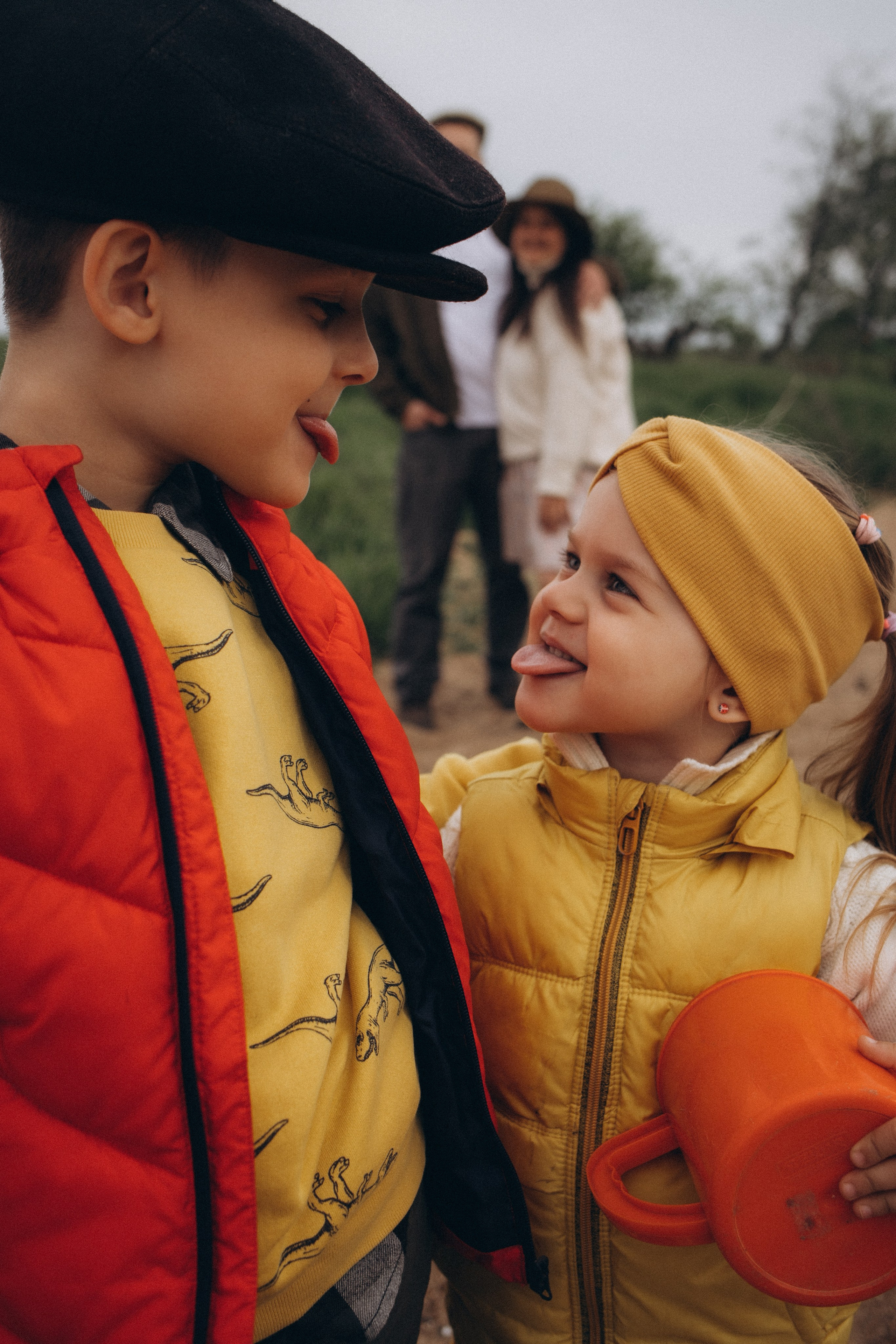 Вася, Юля, Сева и Полинка. Семейный и свадебный фотограф Анна Кожокарь