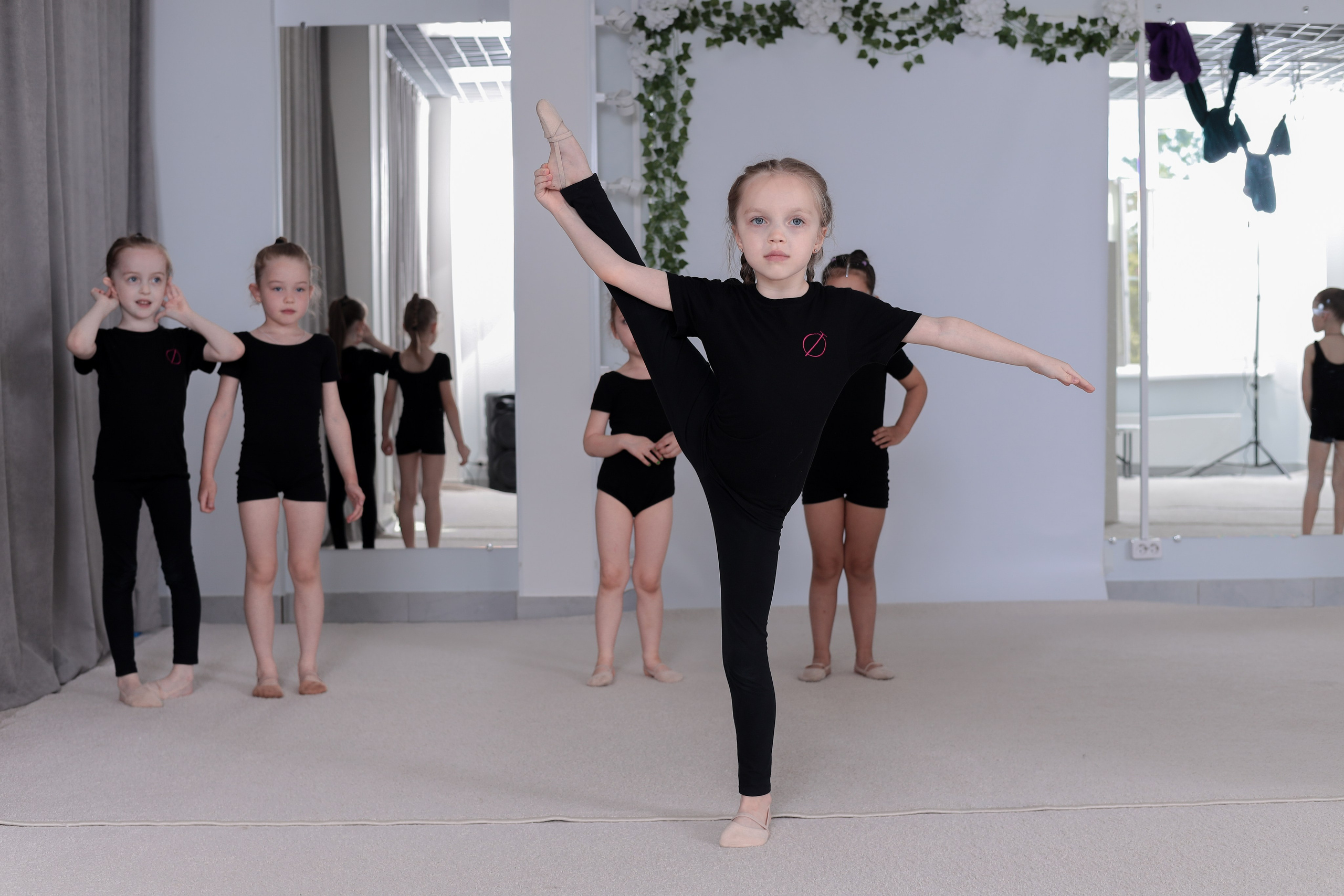 Открытый урок гимнастика. Фотограф Надршина Лилия