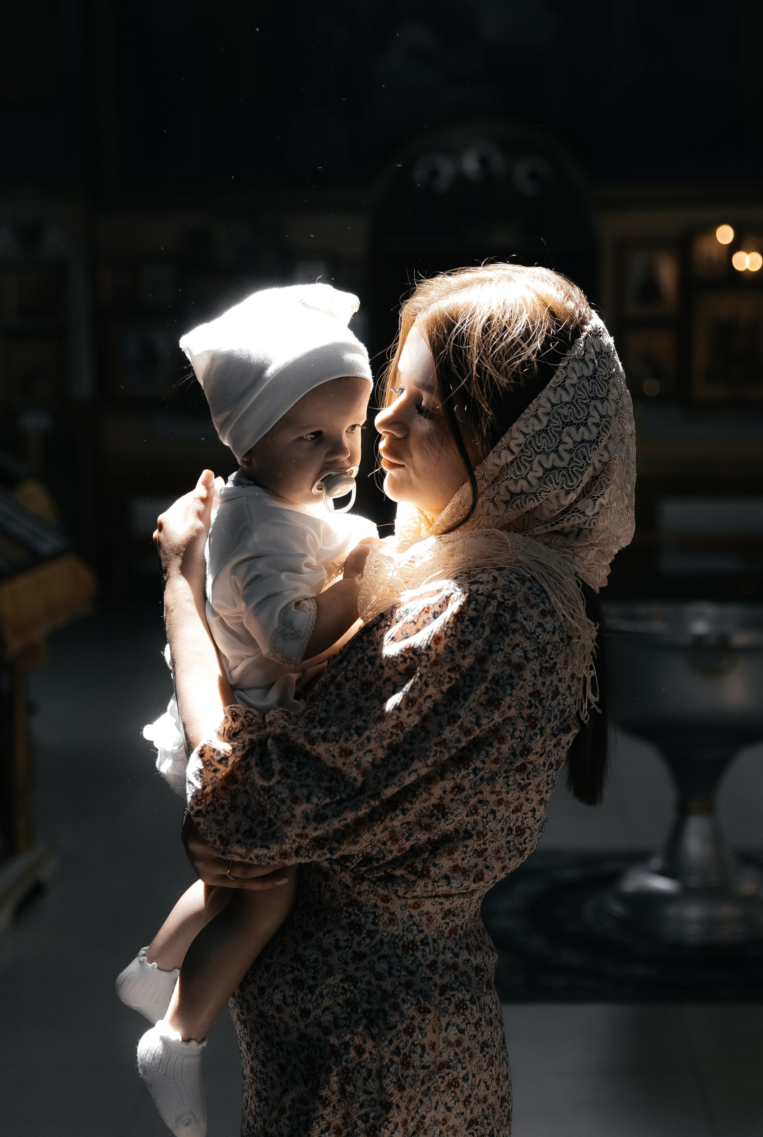 Крестины Миланы. Главная