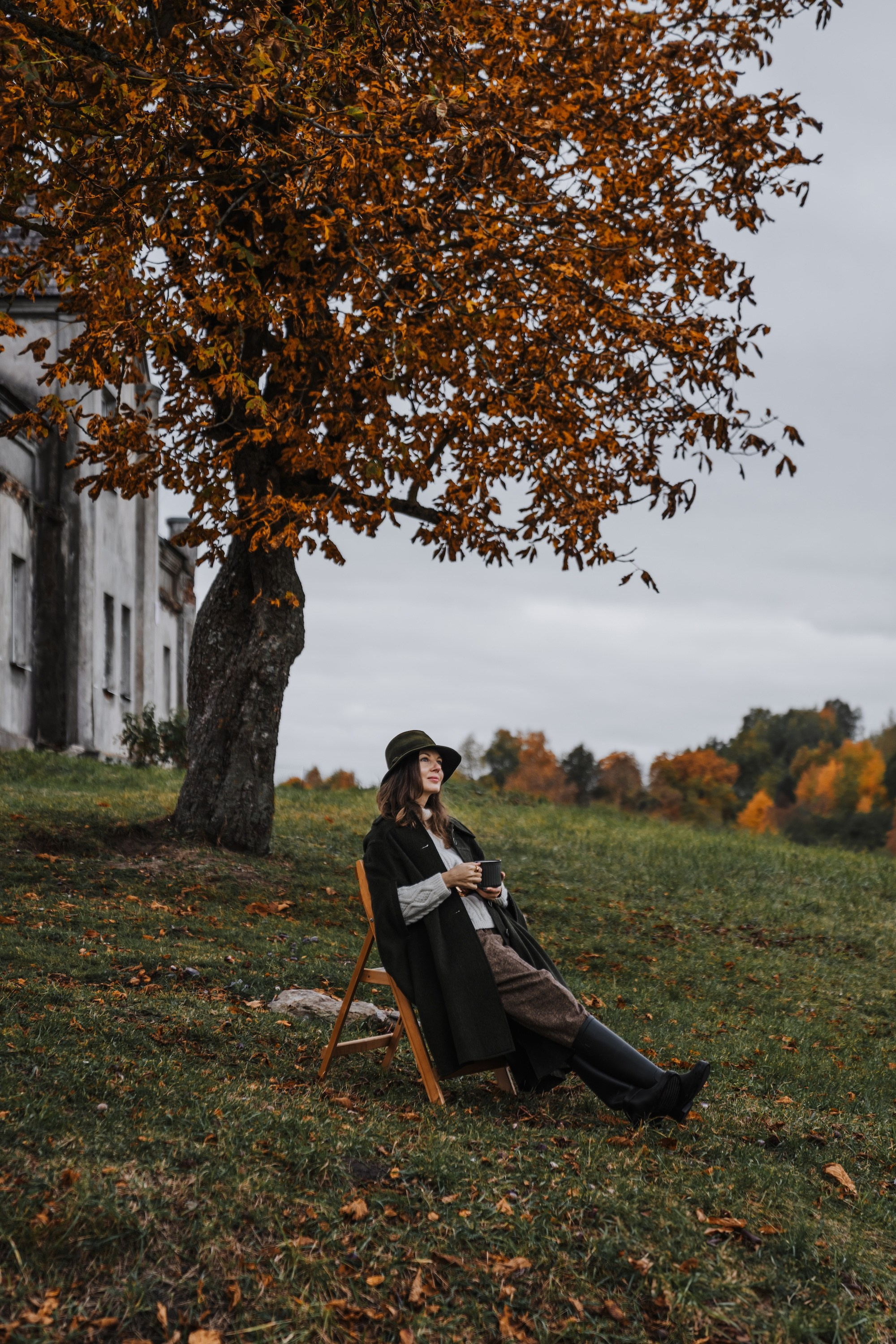 Юля. Осень, в британском стиле, Минск. Olga Modjaro