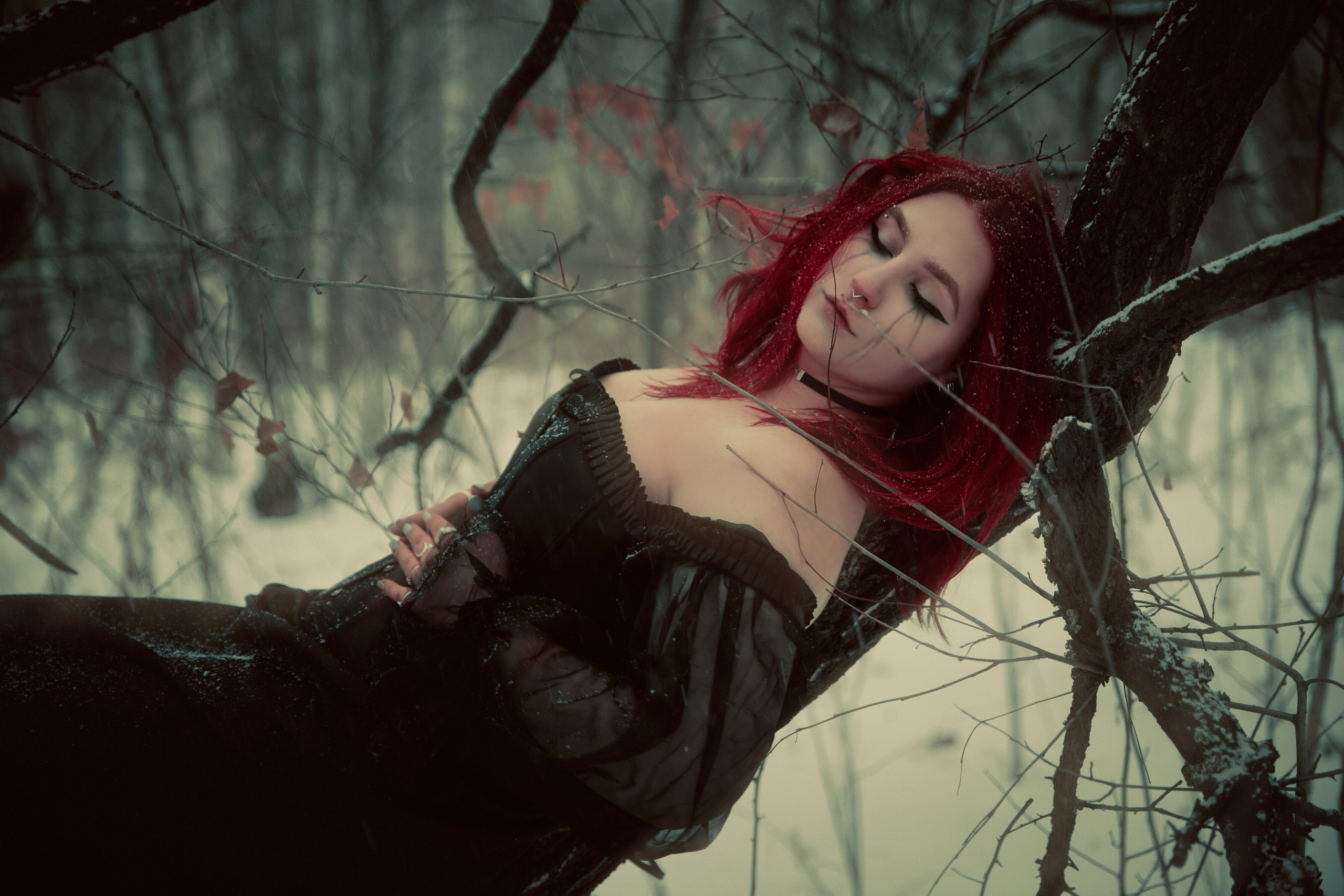 Готическая прогулка. Darinishna Фэнтези-фотограф Хабаровск