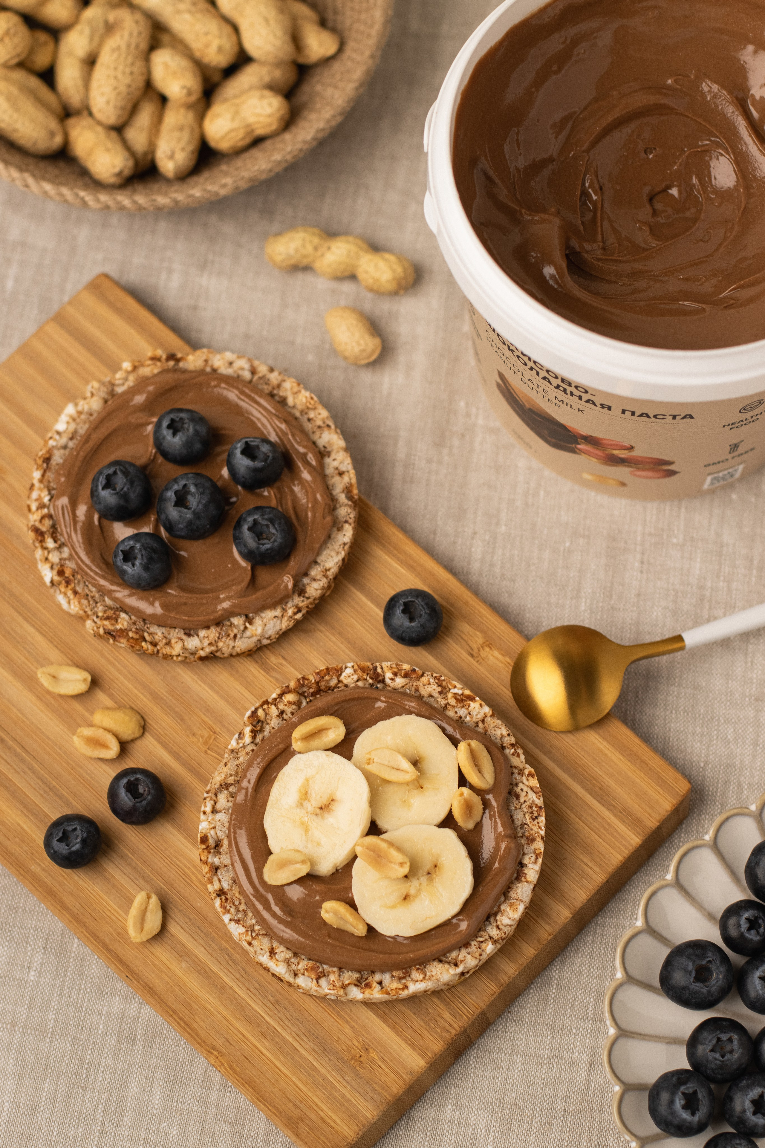 Ореховые пасты Aplab. Предметный фотограф в Балашихе Анастасия Михайлова