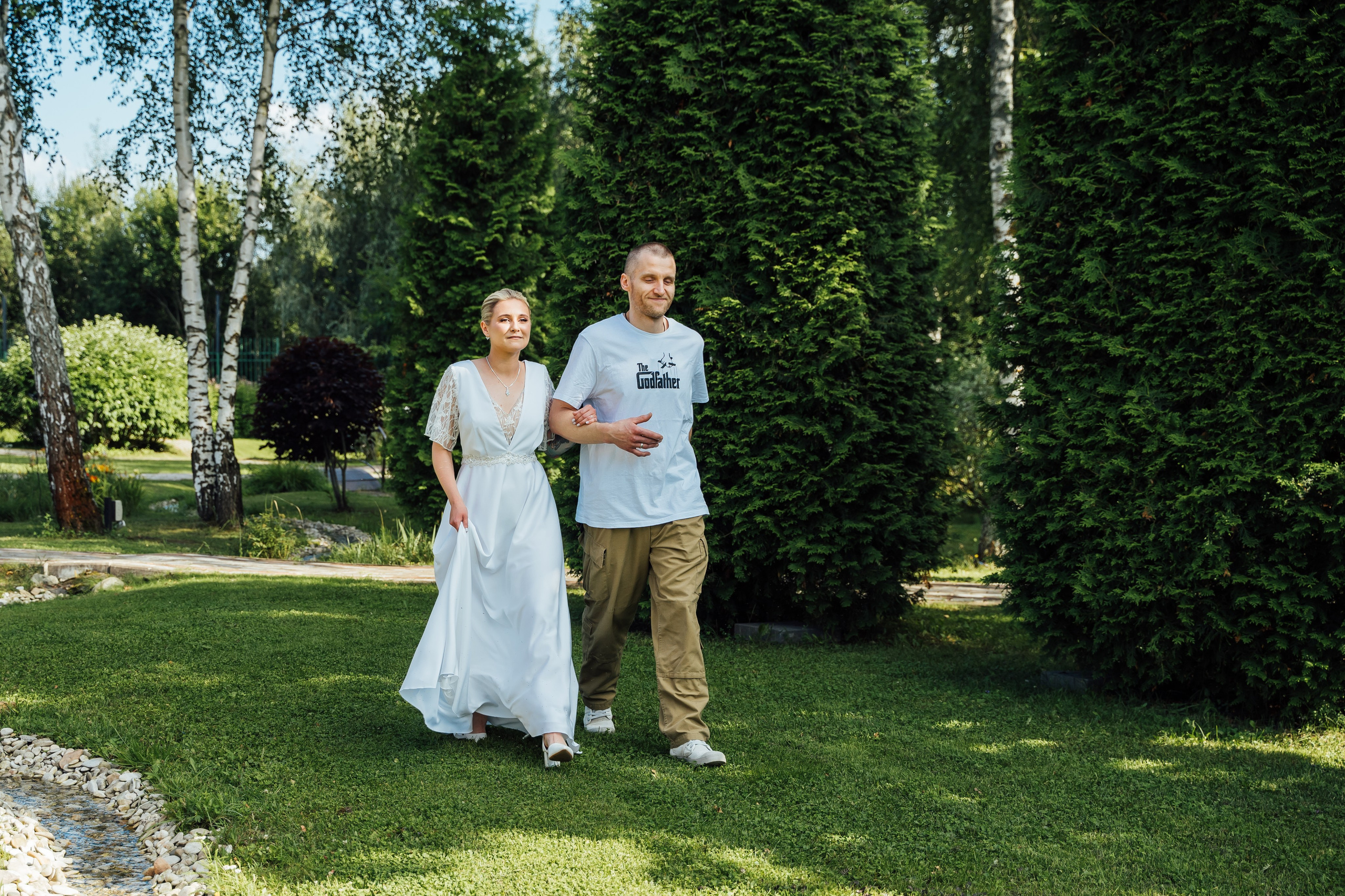 Дмитрий и Елизавета — свадебный день 25.07.2025. Свадебный фотограф в Коломне, Воскресенске, Егорьевске Владимир Петров